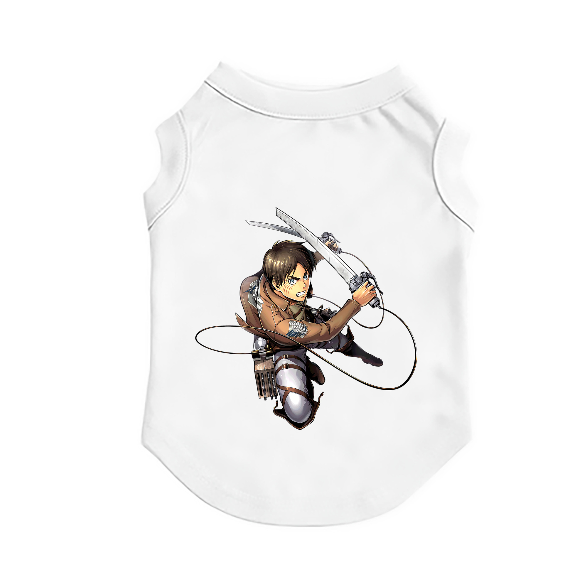 （画像用） 進撃の巨人 エレン･イェーガー Attack on Titan Eren Jäger ペット用ベスト