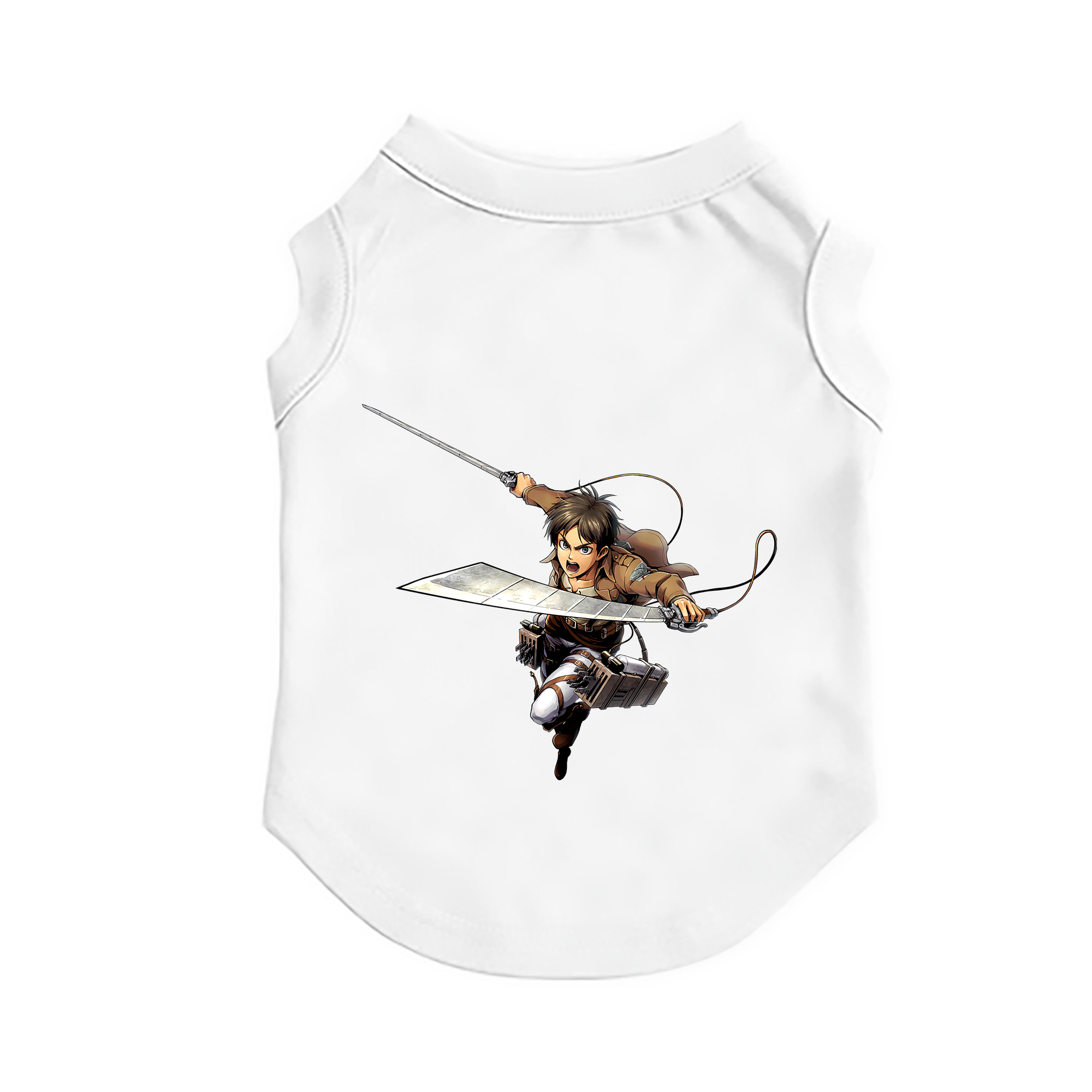 （画像用） 進撃の巨人 エレン･イェーガー Attack on Titan Eren Jäger ペット用ベスト