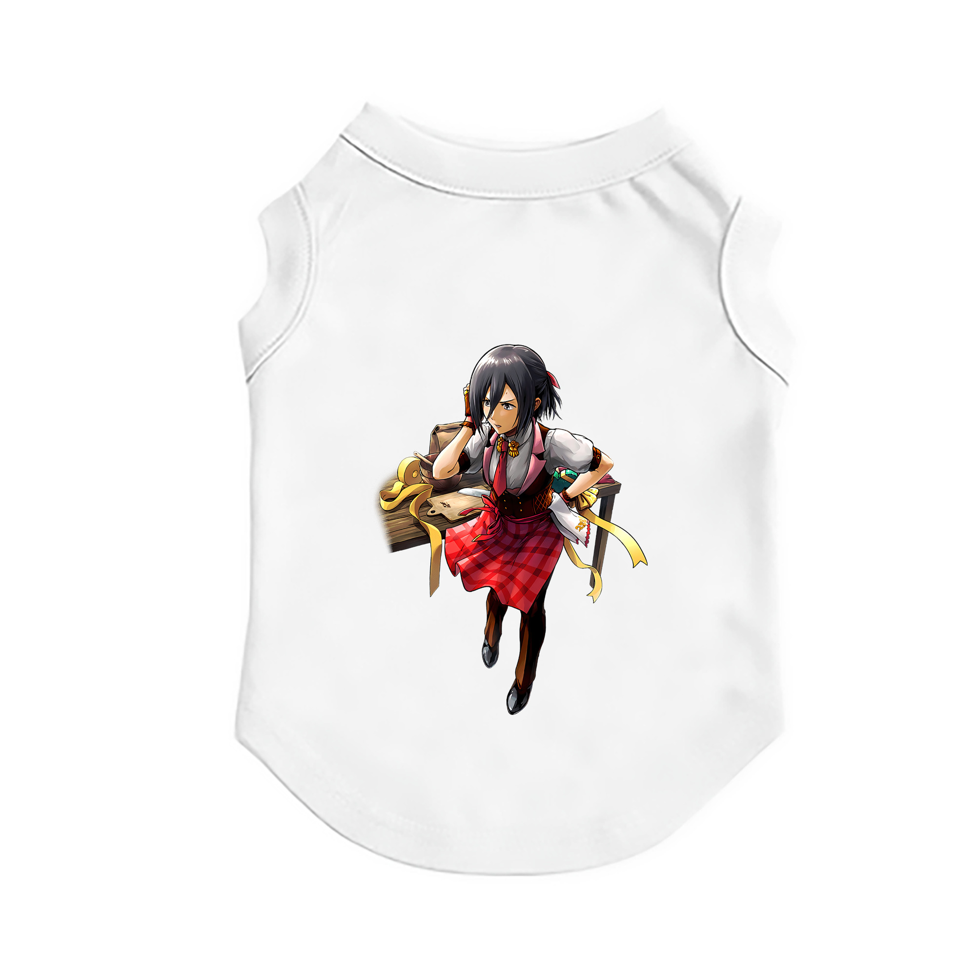 （画像用） 進撃の巨人 ミカサ·アッカーマン Attack on Titan Mikasa Ackerman ペット用ベスト