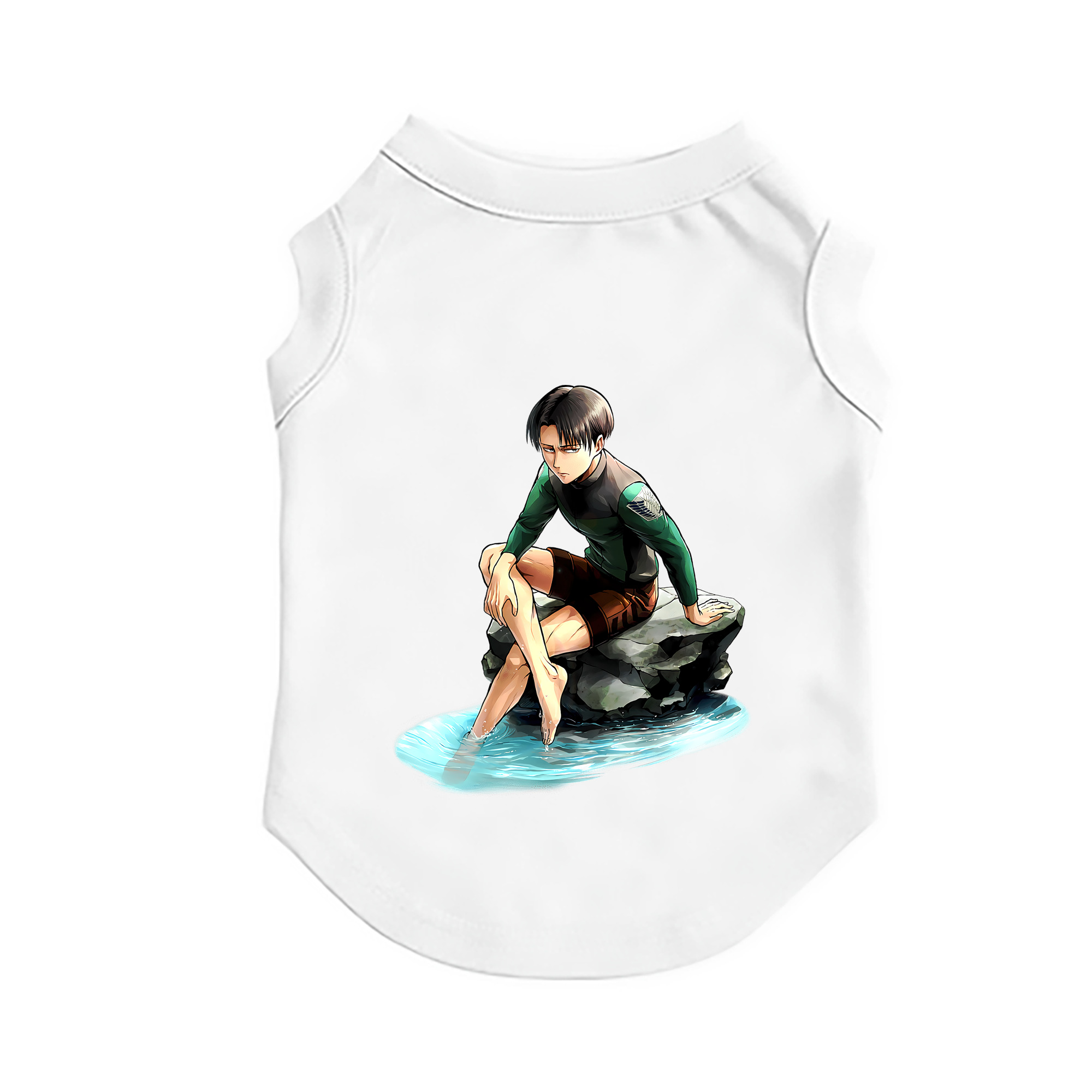 （画像用） 進撃の巨人 リヴァイ·アッカーマン Attack on Titan Levi Ackerman ペット用ベスト