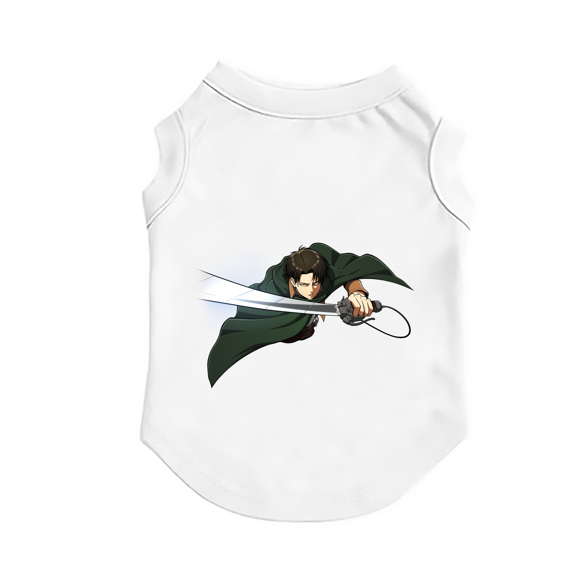 （画像用） 進撃の巨人 リヴァイ·アッカーマン Attack on Titan Levi Ackerman ペット用ベスト