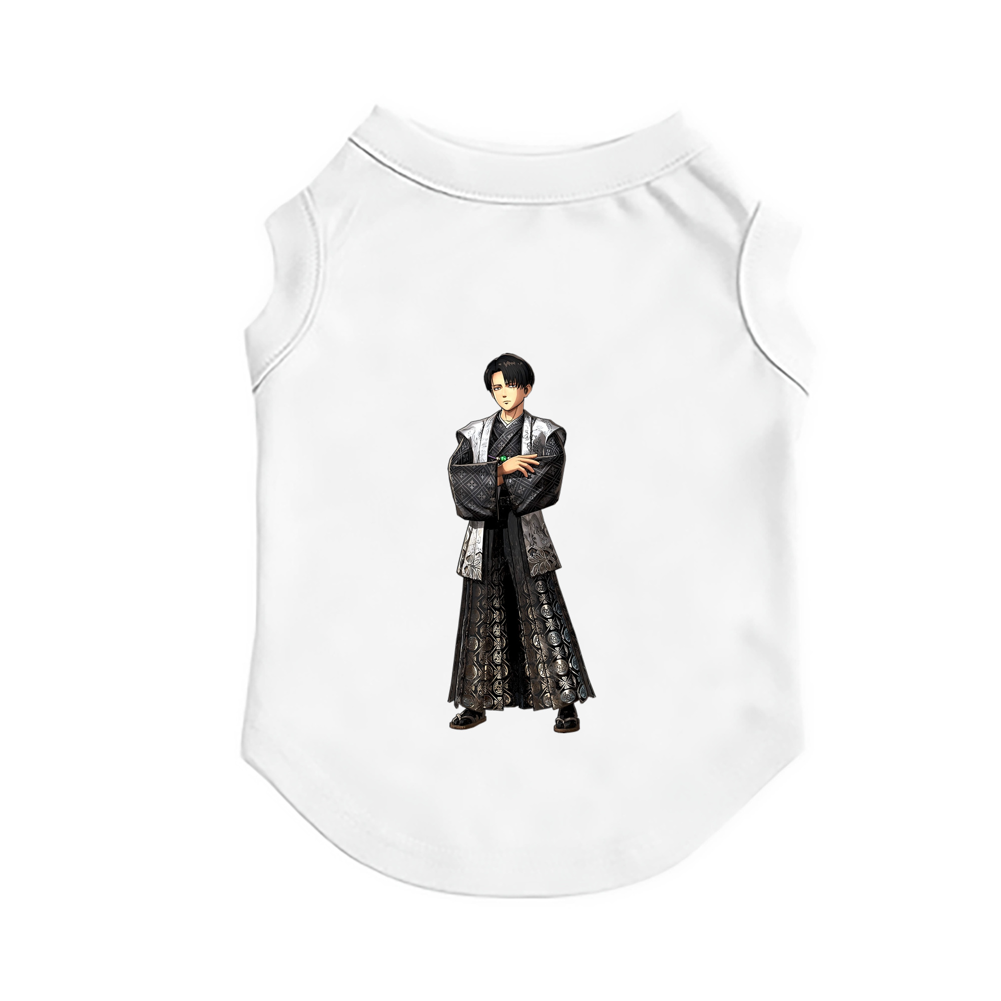 （画像用） 進撃の巨人 リヴァイ·アッカーマン Attack on Titan Levi Ackerman ペット用ベスト