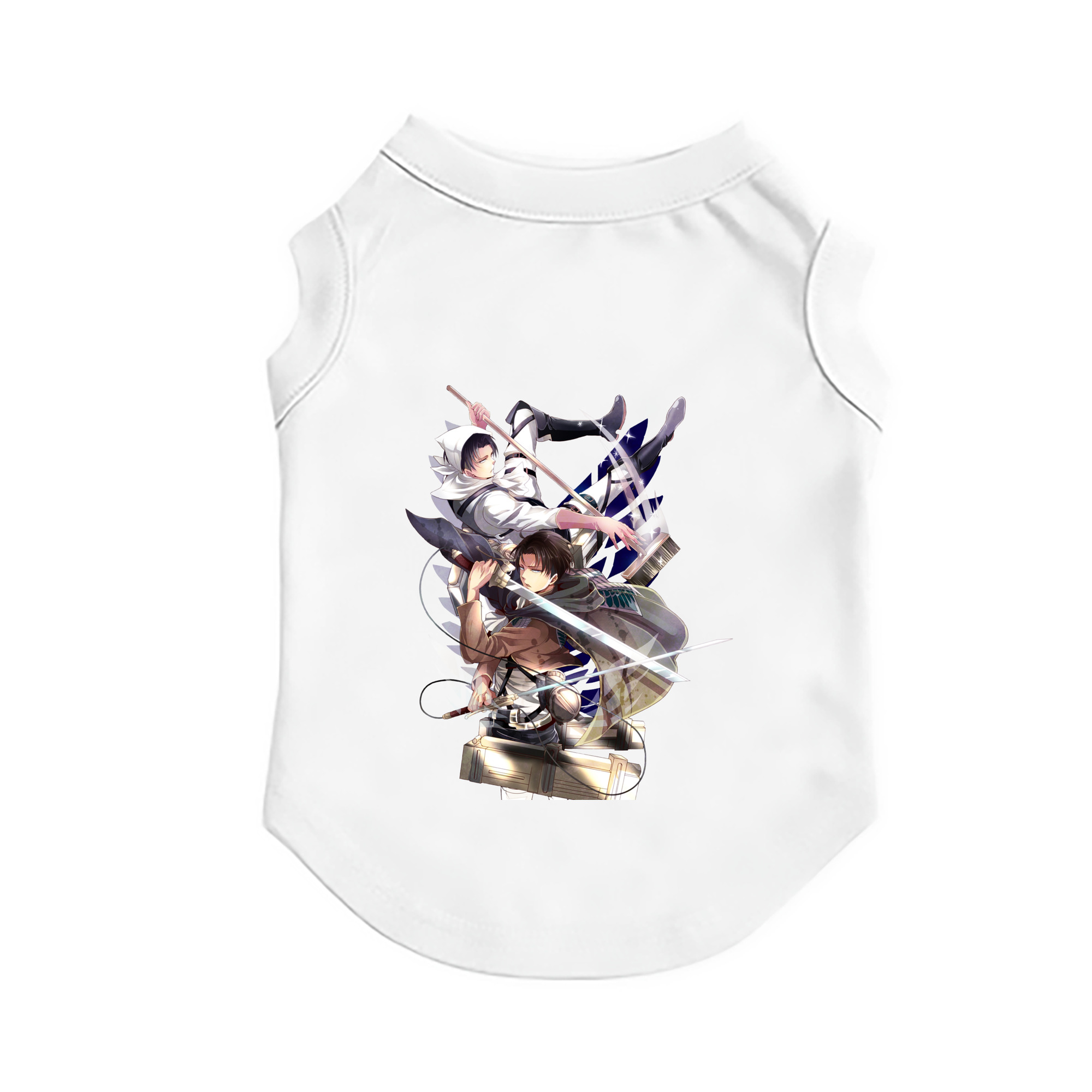 （画像用） 進撃の巨人 リヴァイ·アッカーマン Attack on Titan Levi Ackerman ペット用ベスト