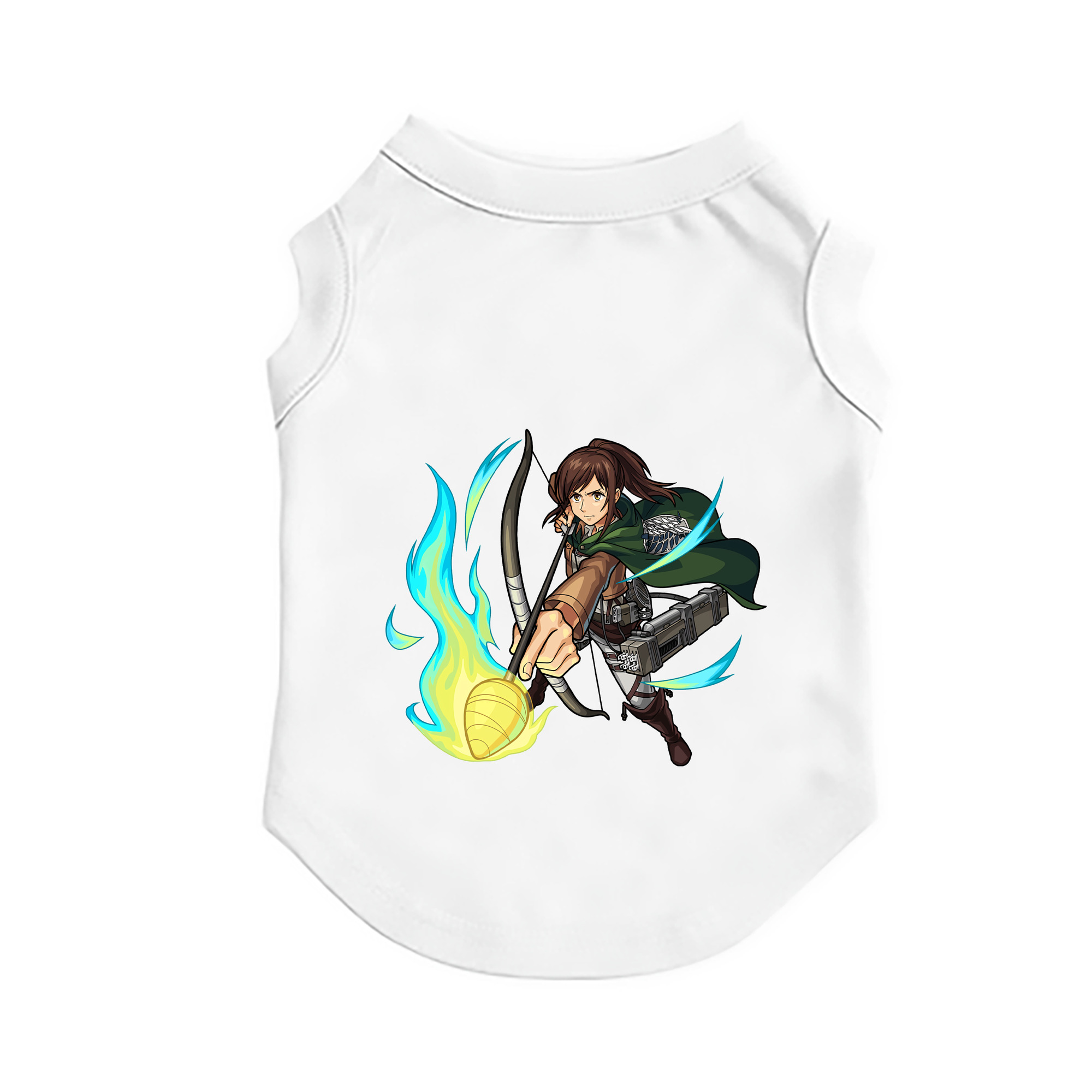 （画像用） 進撃の巨人 サシャ·ブラウス Attack on Titan Sasha Blaus ペット用ベスト