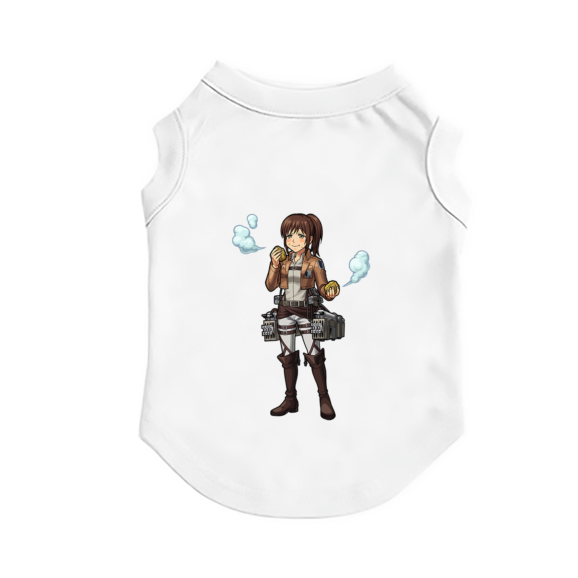 （画像用） 進撃の巨人 サシャ·ブラウス Attack on Titan Sasha Blaus ペット用ベスト