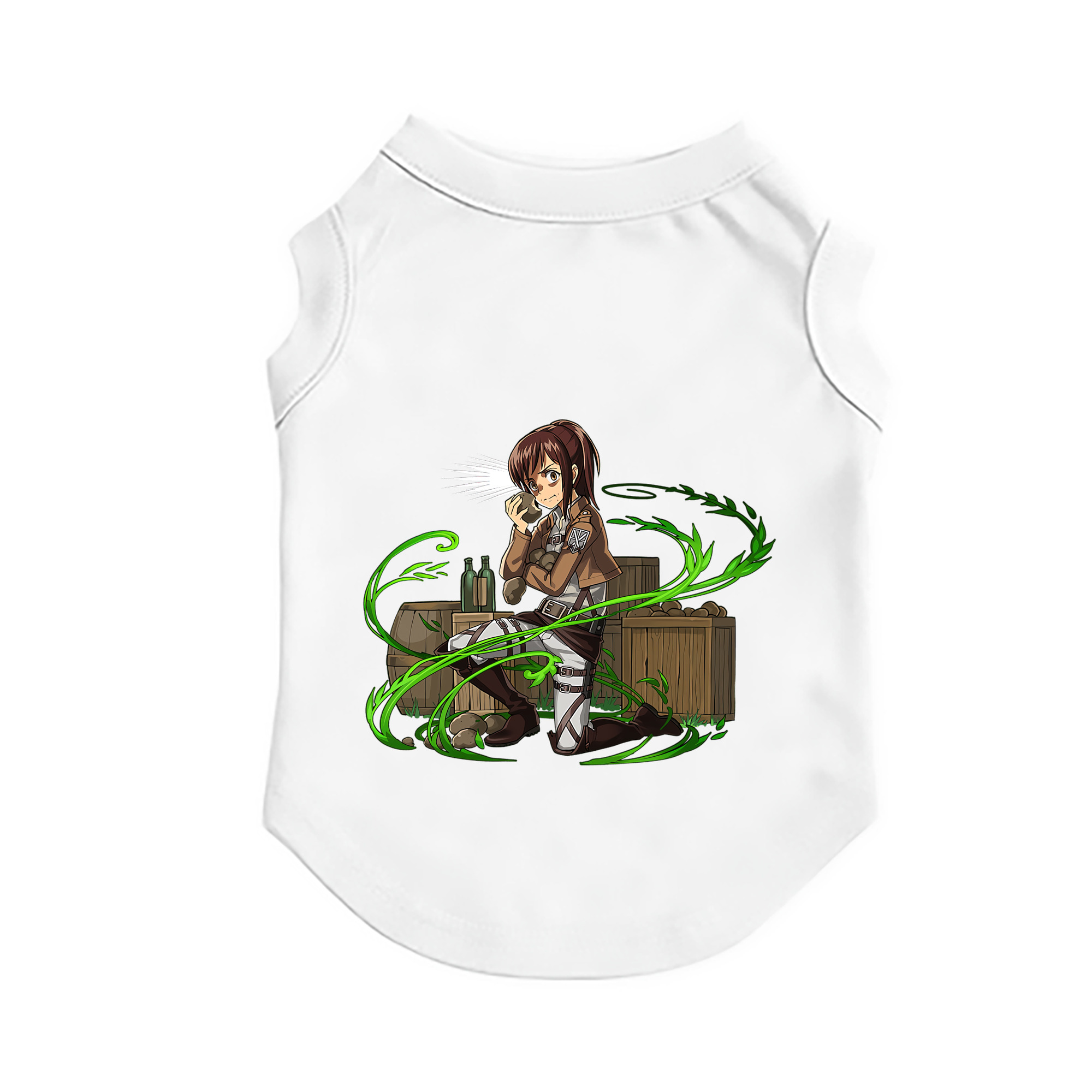 （画像用） 進撃の巨人 サシャ·ブラウス Attack on Titan Sasha Blaus ペット用ベスト