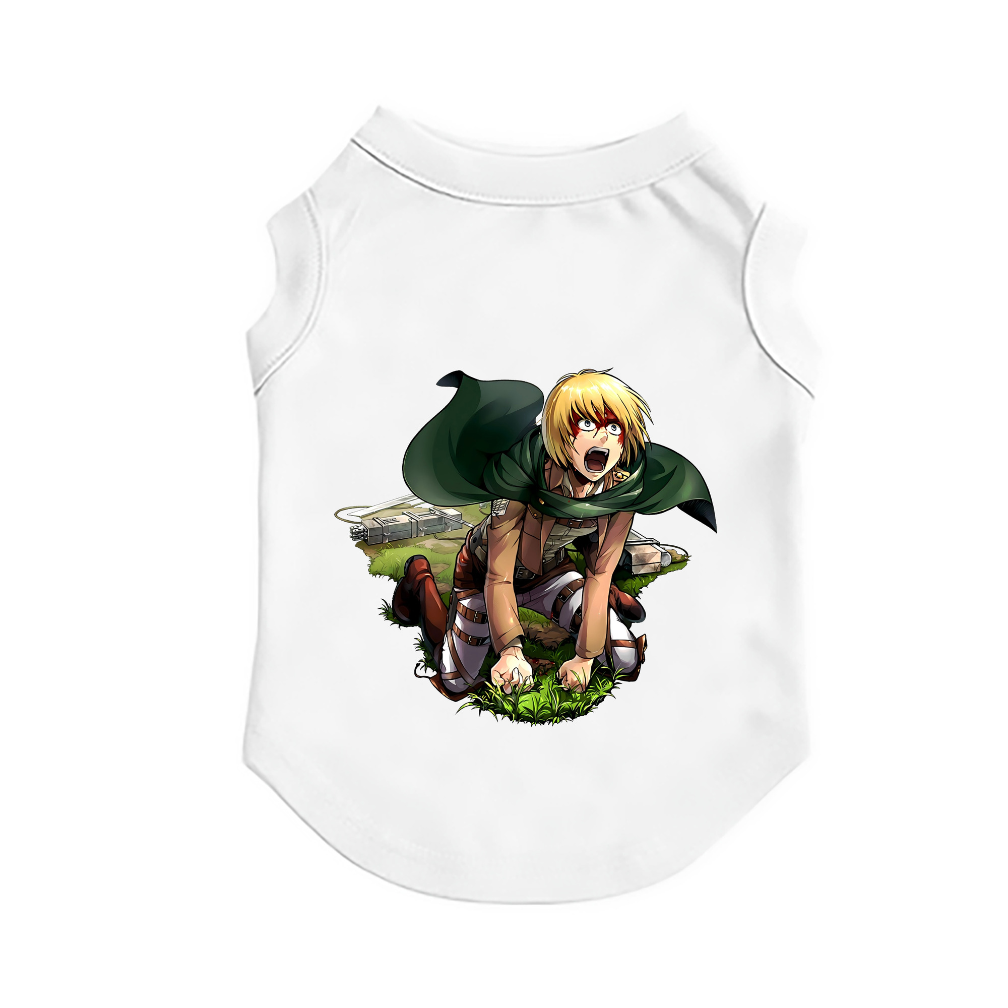 （画像用） 進撃の巨人 アルミン·アルレルト Attack on Titan Armin Arlert ペット用ベスト