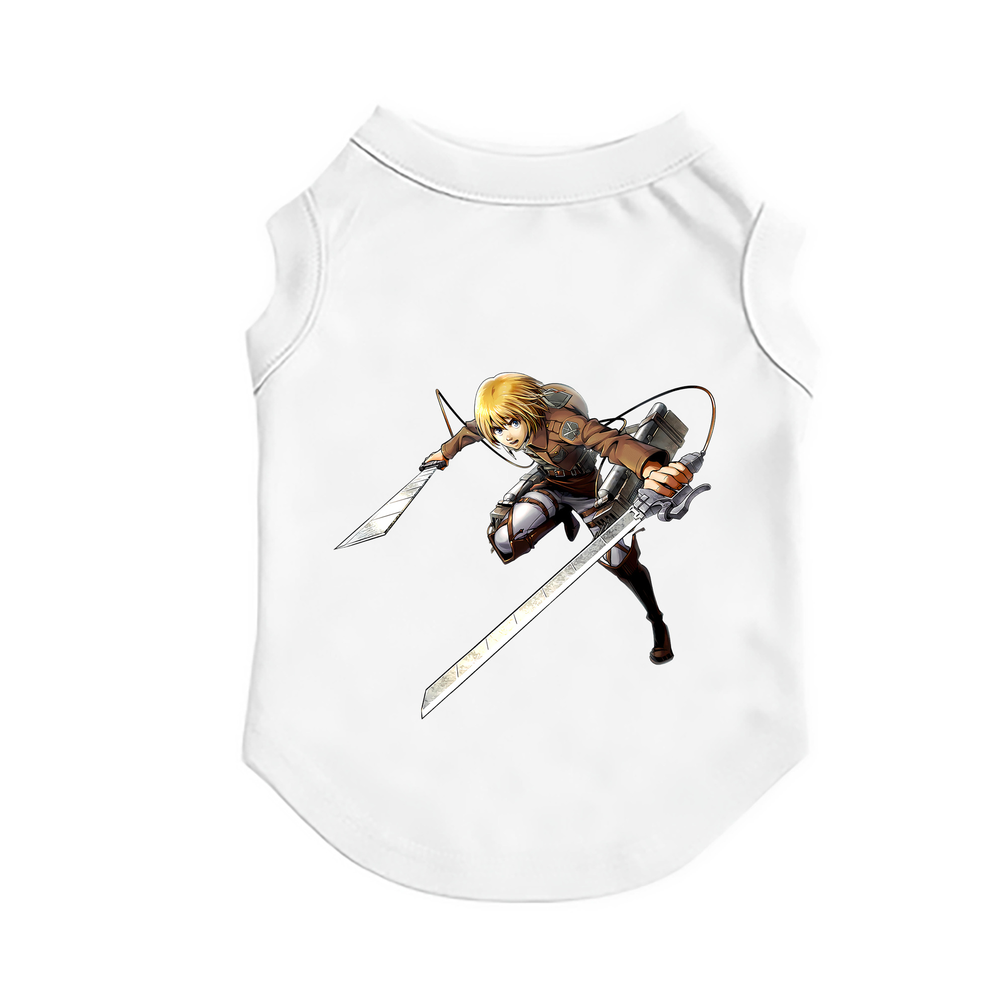 （画像用） 進撃の巨人 アルミン·アルレルト Attack on Titan Armin Arlert ペット用ベスト