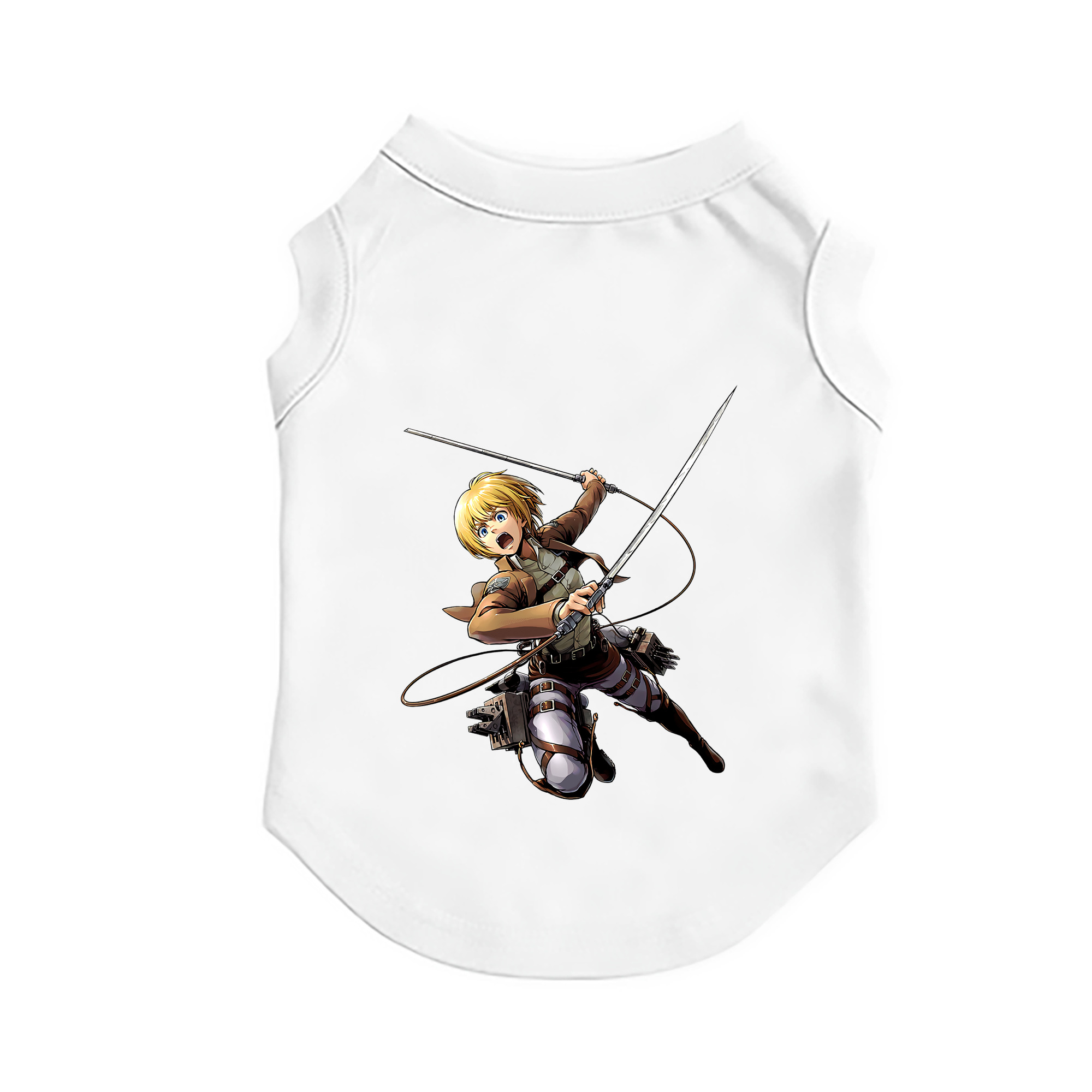 （画像用） 進撃の巨人 アルミン·アルレルト Attack on Titan Armin Arlert ペット用ベスト