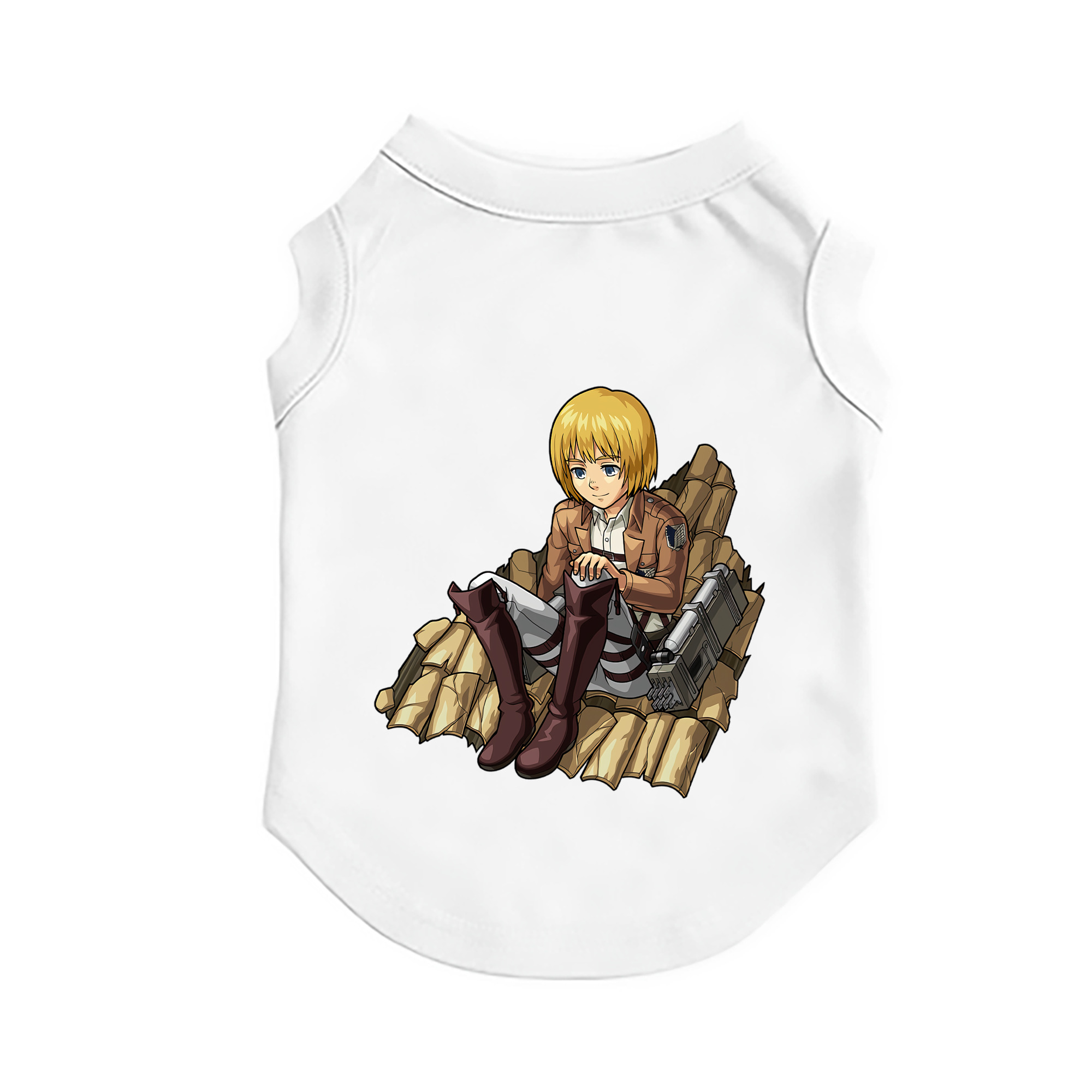 （画像用） 進撃の巨人 アルミン·アルレルト Attack on Titan Armin Arlert ペット用ベスト