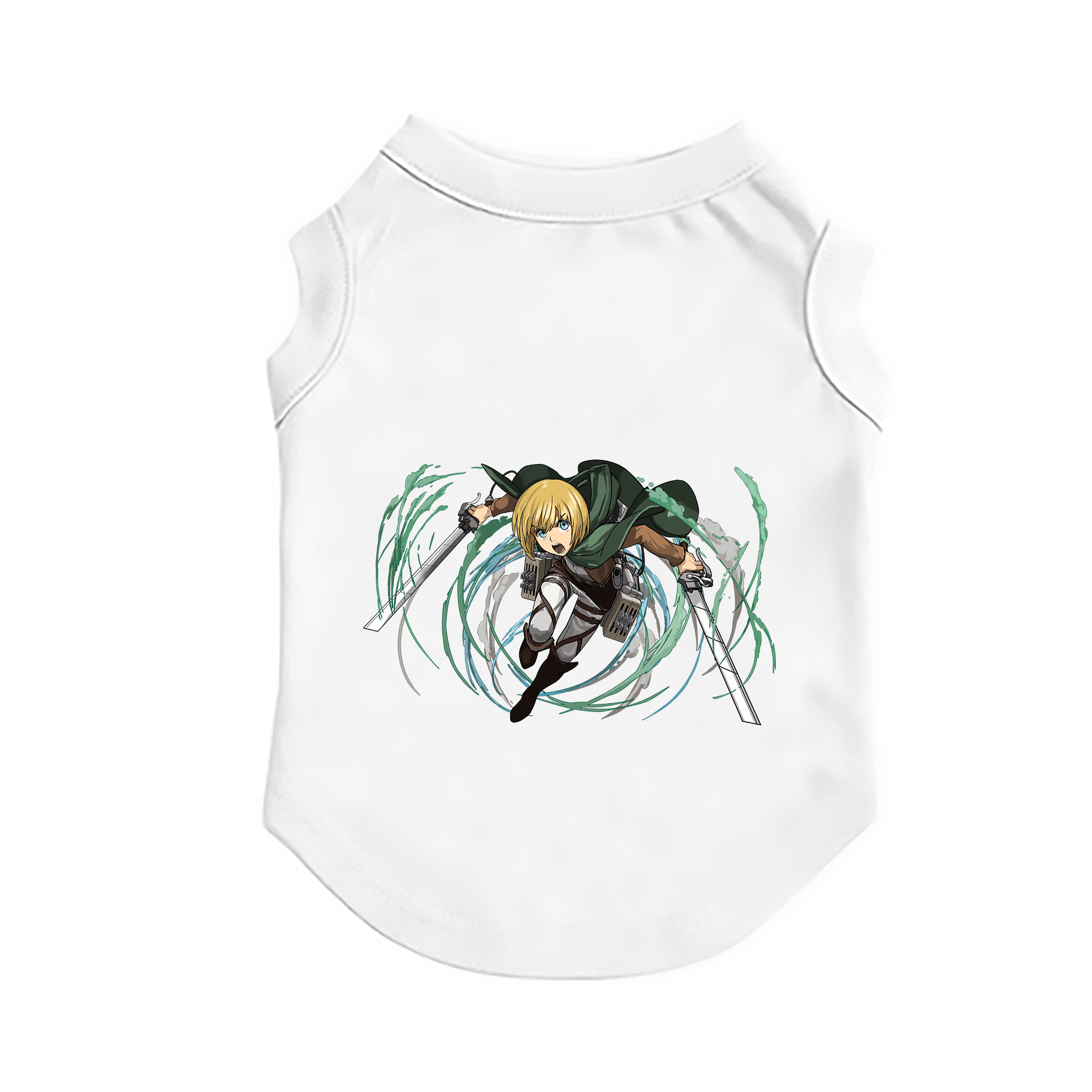 （画像用） 進撃の巨人 アルミン·アルレルト Attack on Titan Armin Arlert ペット用ベスト