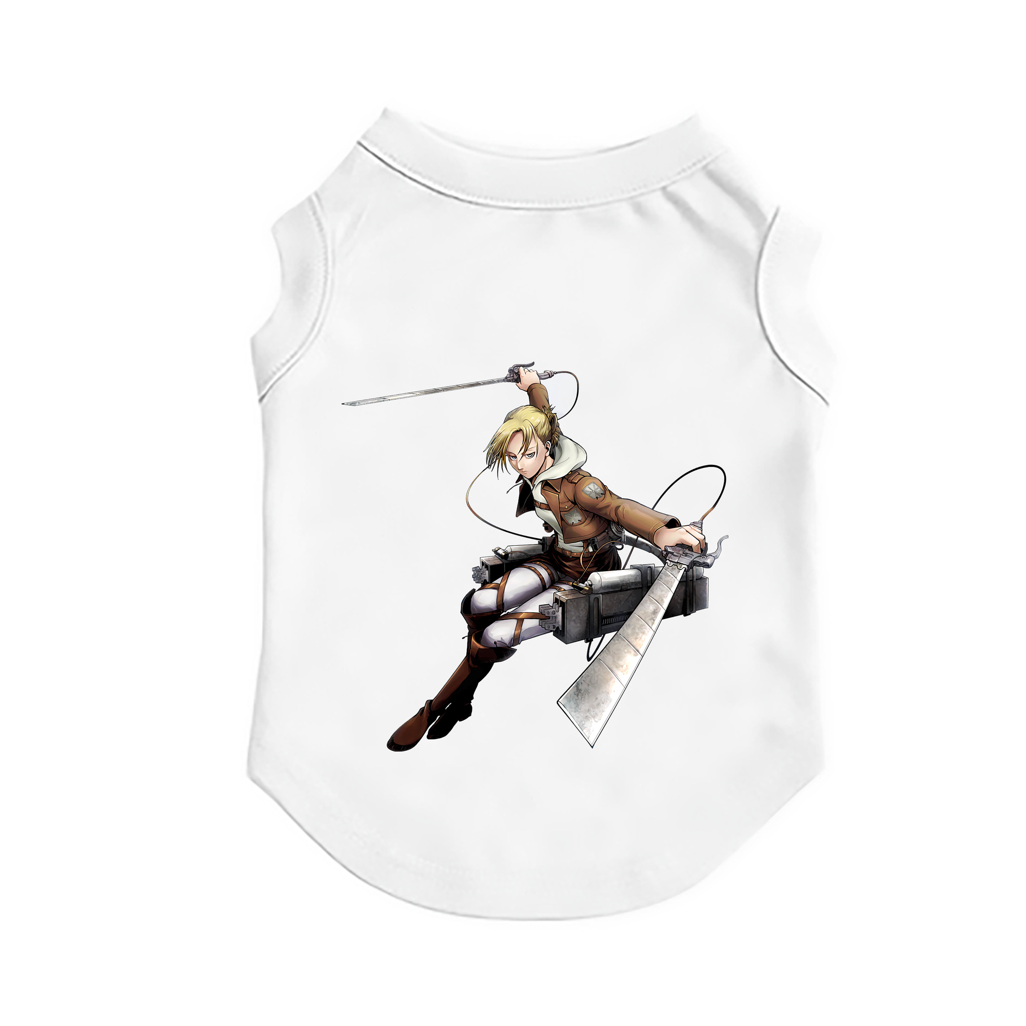 （画像用） 進撃の巨人 アニ・レオンハート Attack on Titan Annie Leonhart ペット用ベスト