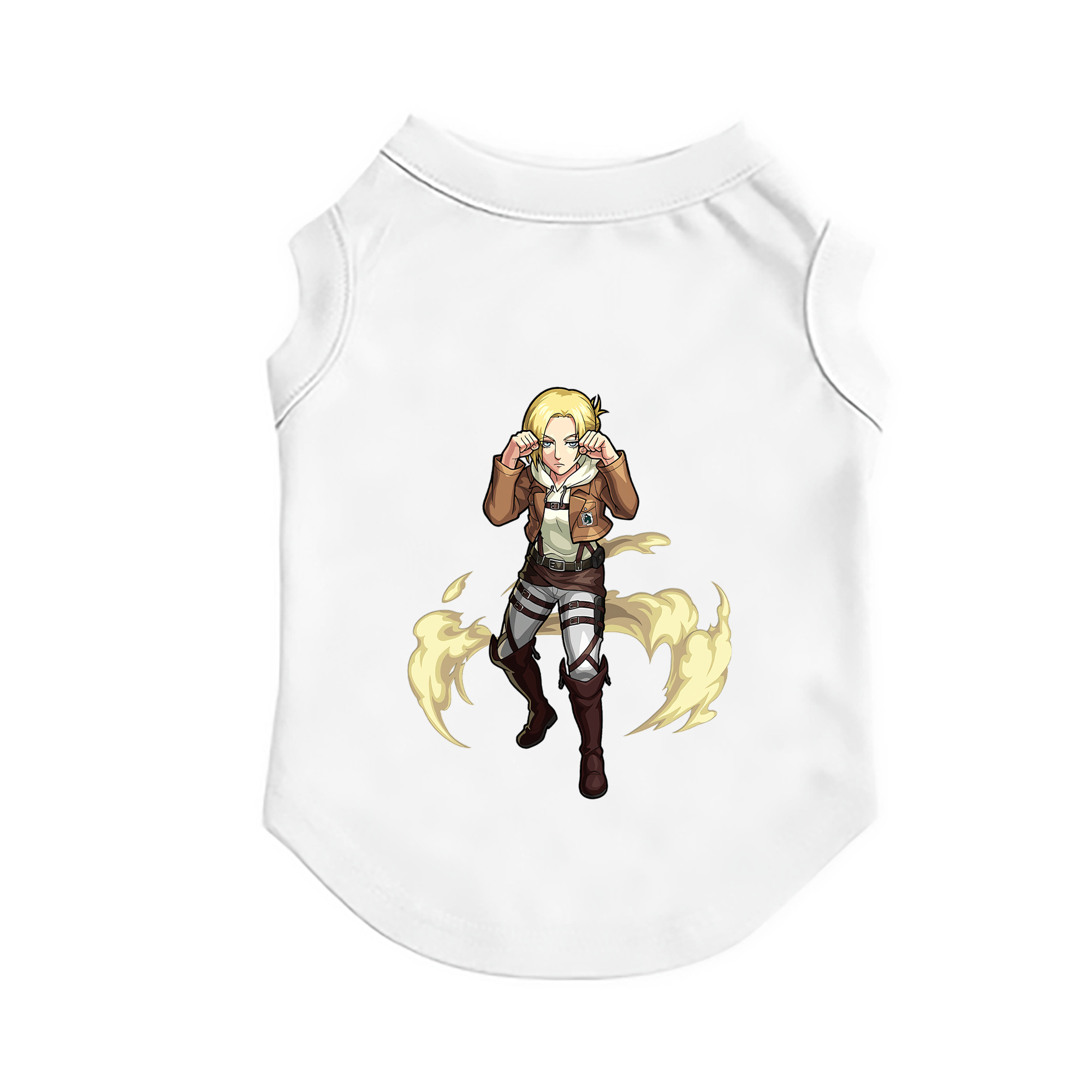 （画像用） 進撃の巨人 アニ・レオンハート Attack on Titan Annie Leonhart ペット用ベスト
