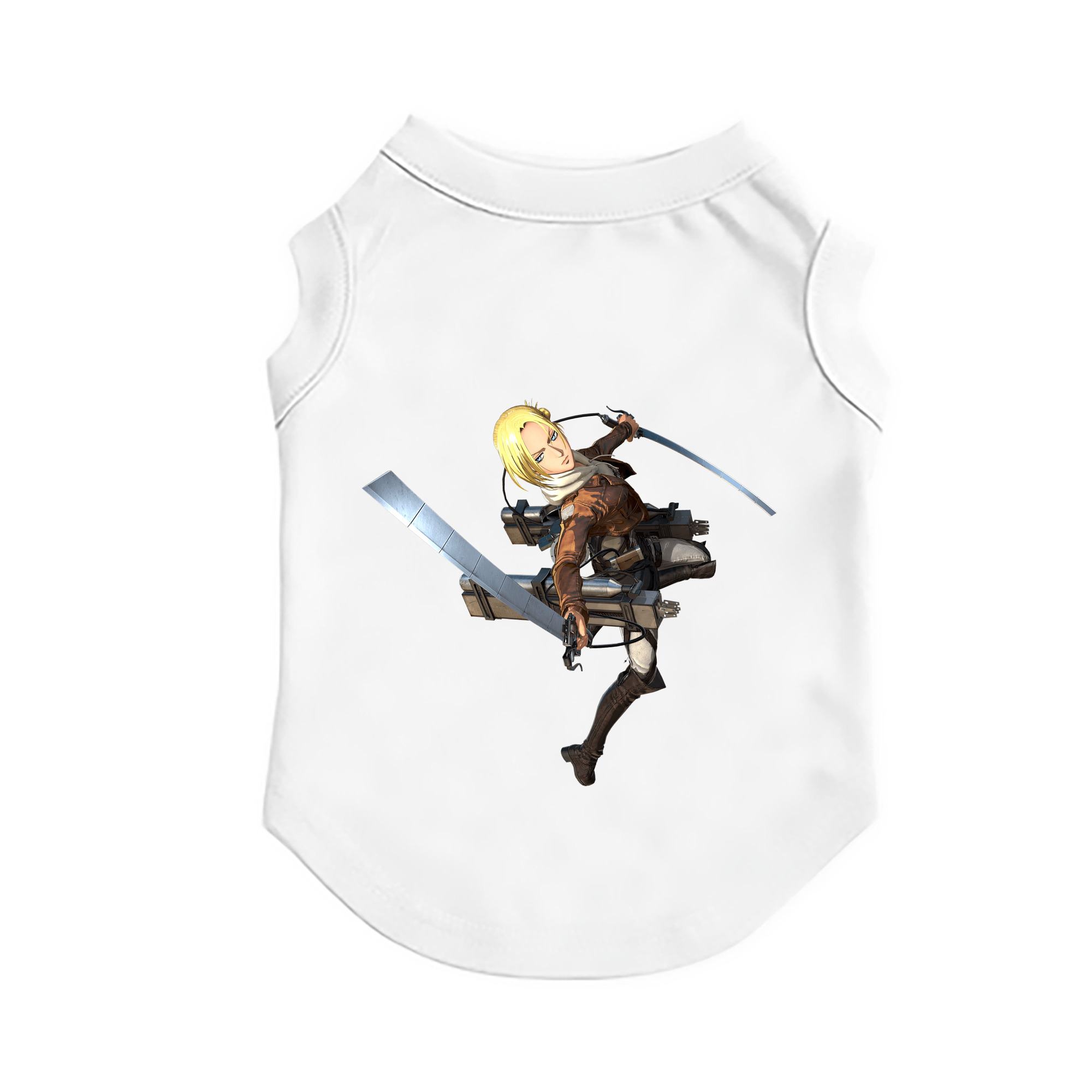 （画像用） 進撃の巨人 アニ・レオンハート Attack on Titan Annie Leonhart ペット用ベスト