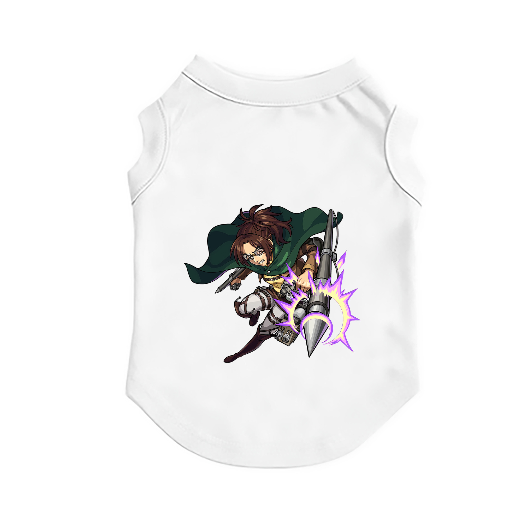 （画像用） 進撃の巨人 ハンジ·ゾエ Attack on Titan Hanji Zoe ペット用ベスト