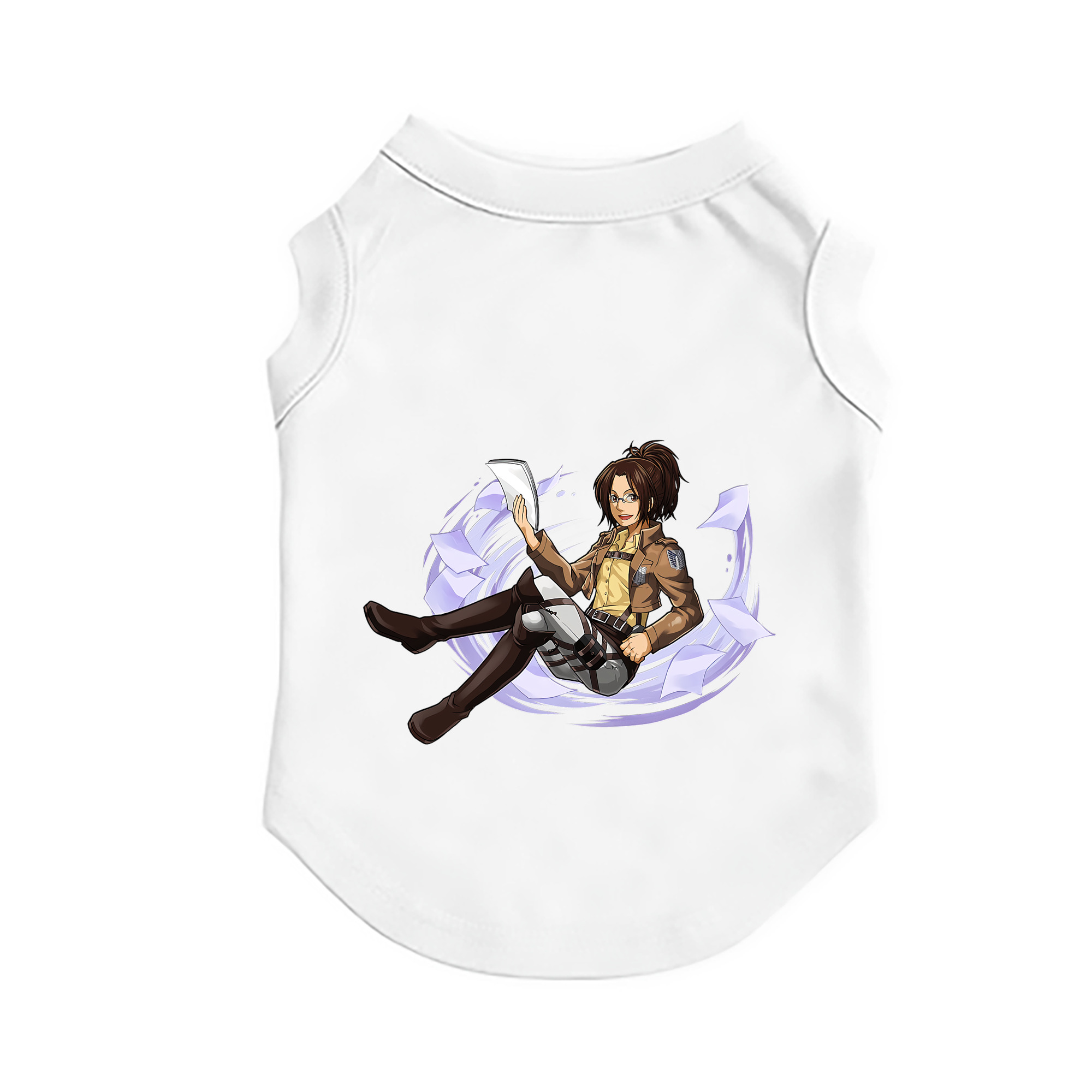 （画像用） 進撃の巨人 ハンジ·ゾエ Attack on Titan Hanji Zoe ペット用ベスト