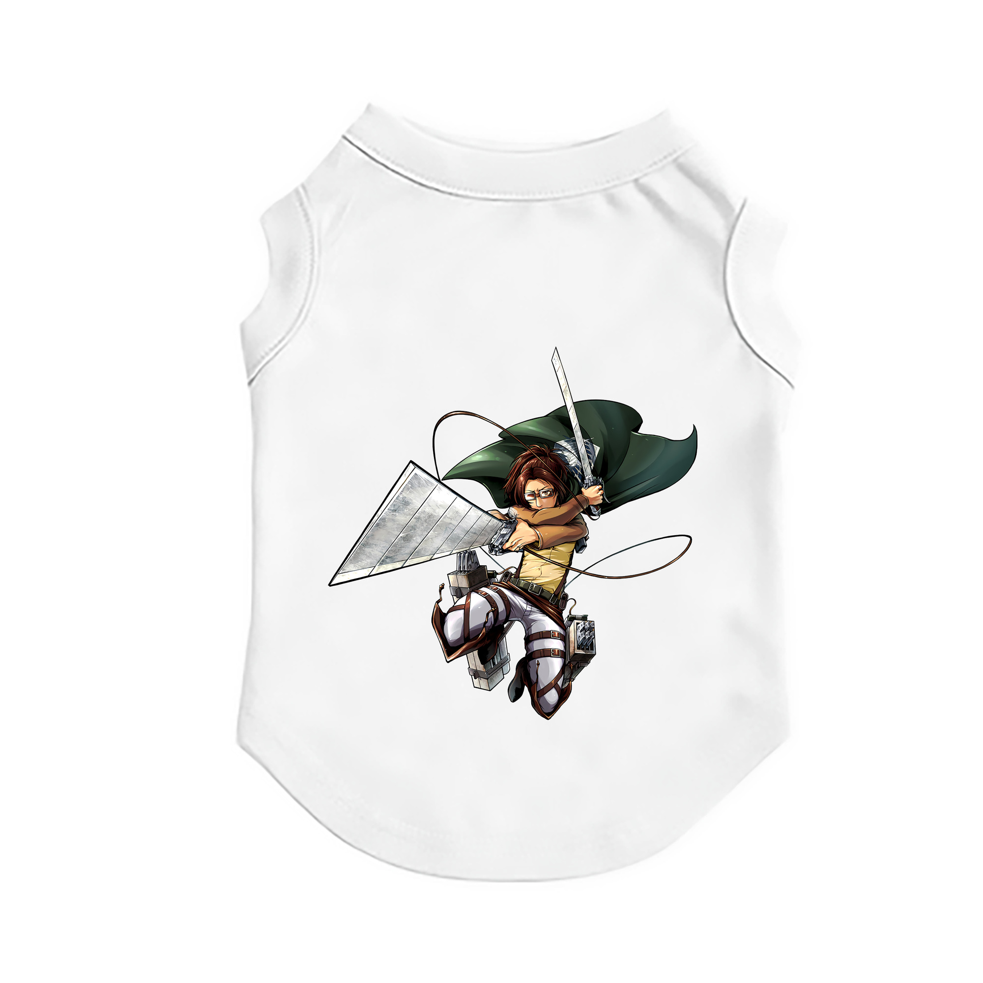 （画像用） 進撃の巨人 ハンジ·ゾエ Attack on Titan Hanji Zoe ペット用ベスト