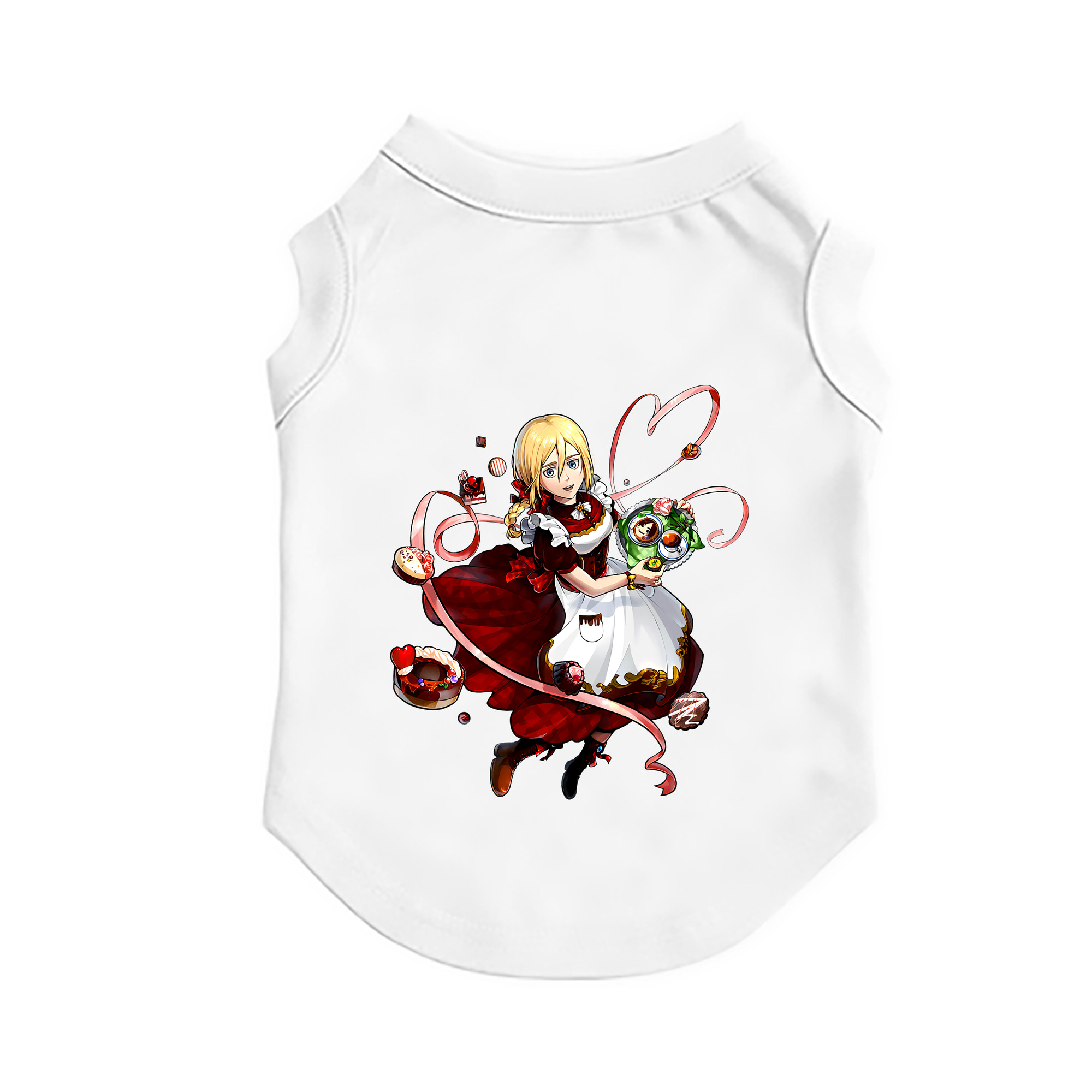 （画像用） 進撃の巨人 クリスタ·レンズ Attack on Titan Christa Lenz ペット用ベスト