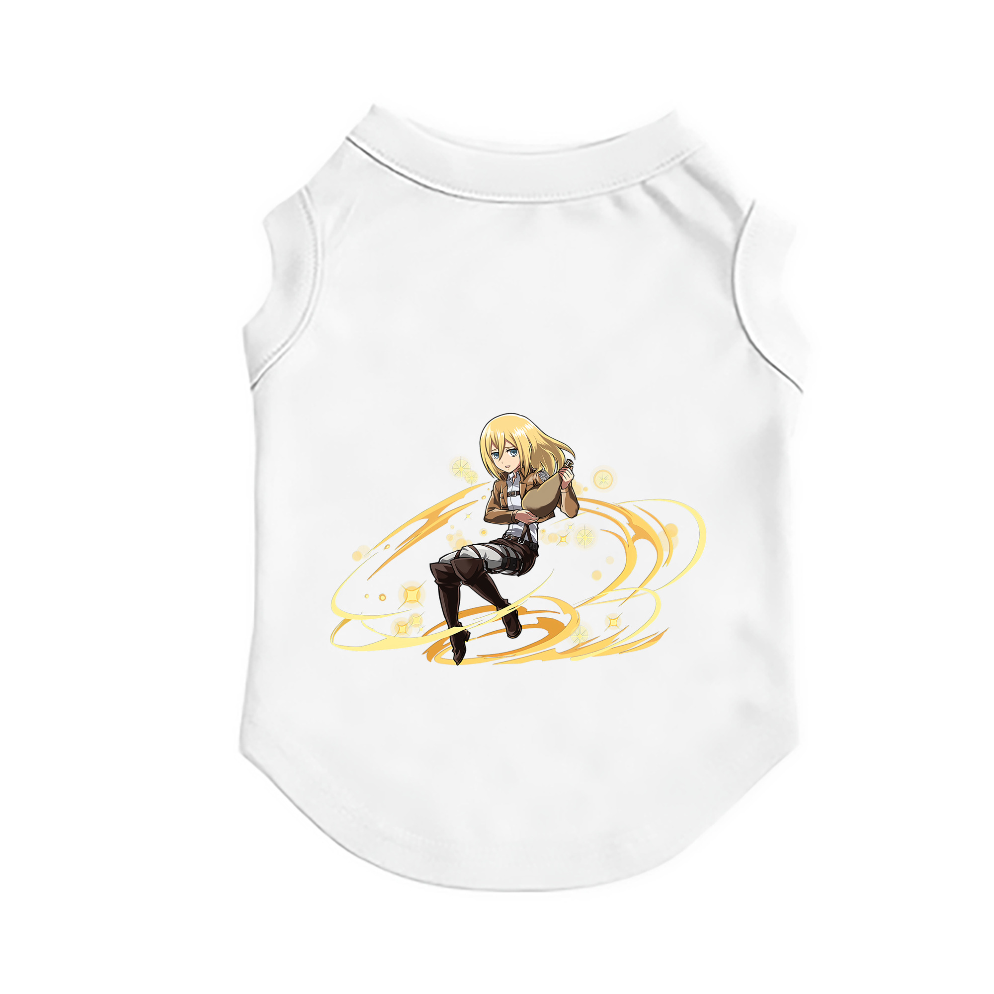 （画像用） 進撃の巨人 クリスタ·レンズ Attack on Titan Christa Lenz ペット用ベスト