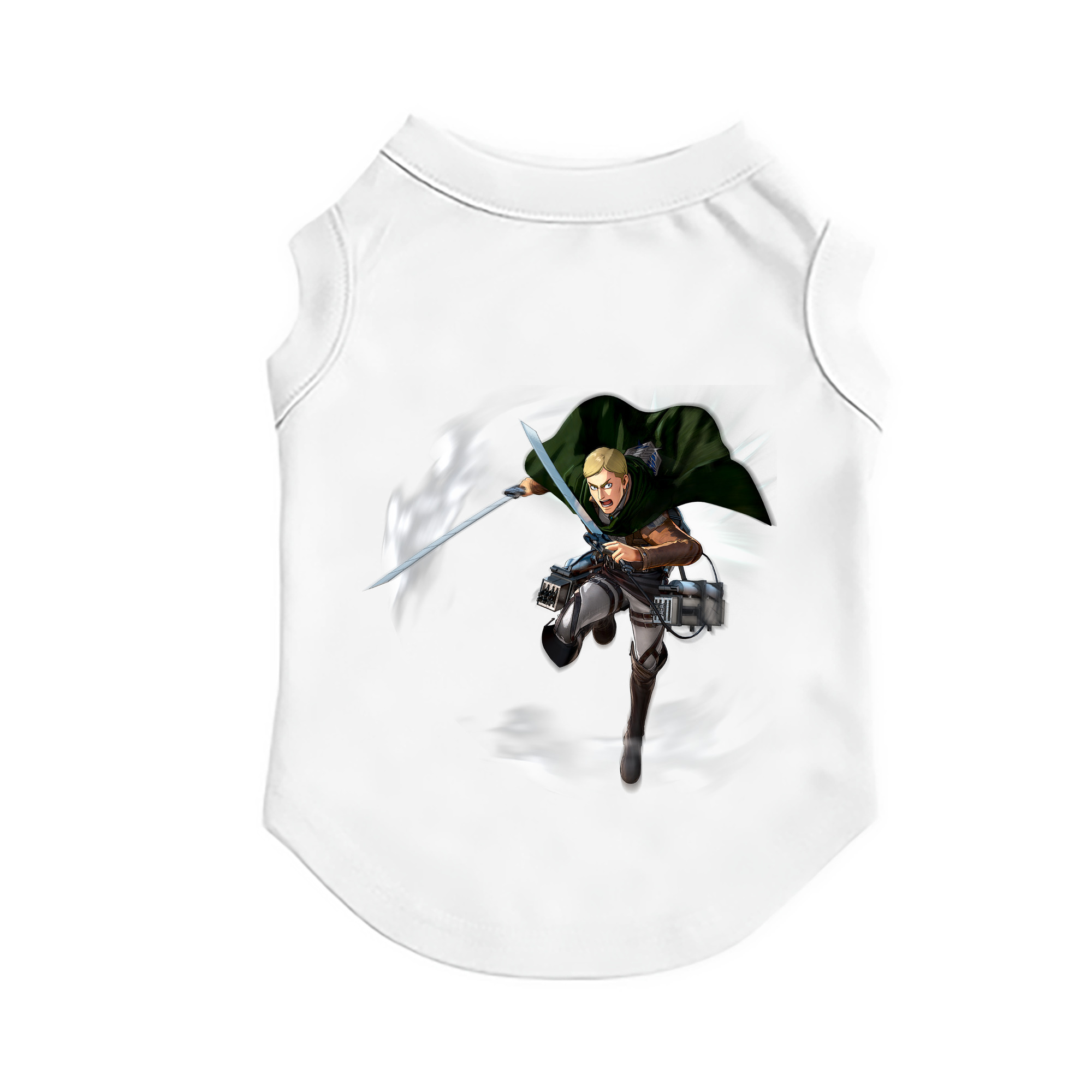 （画像用） 進撃の巨人 エルヴィン・スミス Attack on Titan Erwin Smith ペット用ベスト