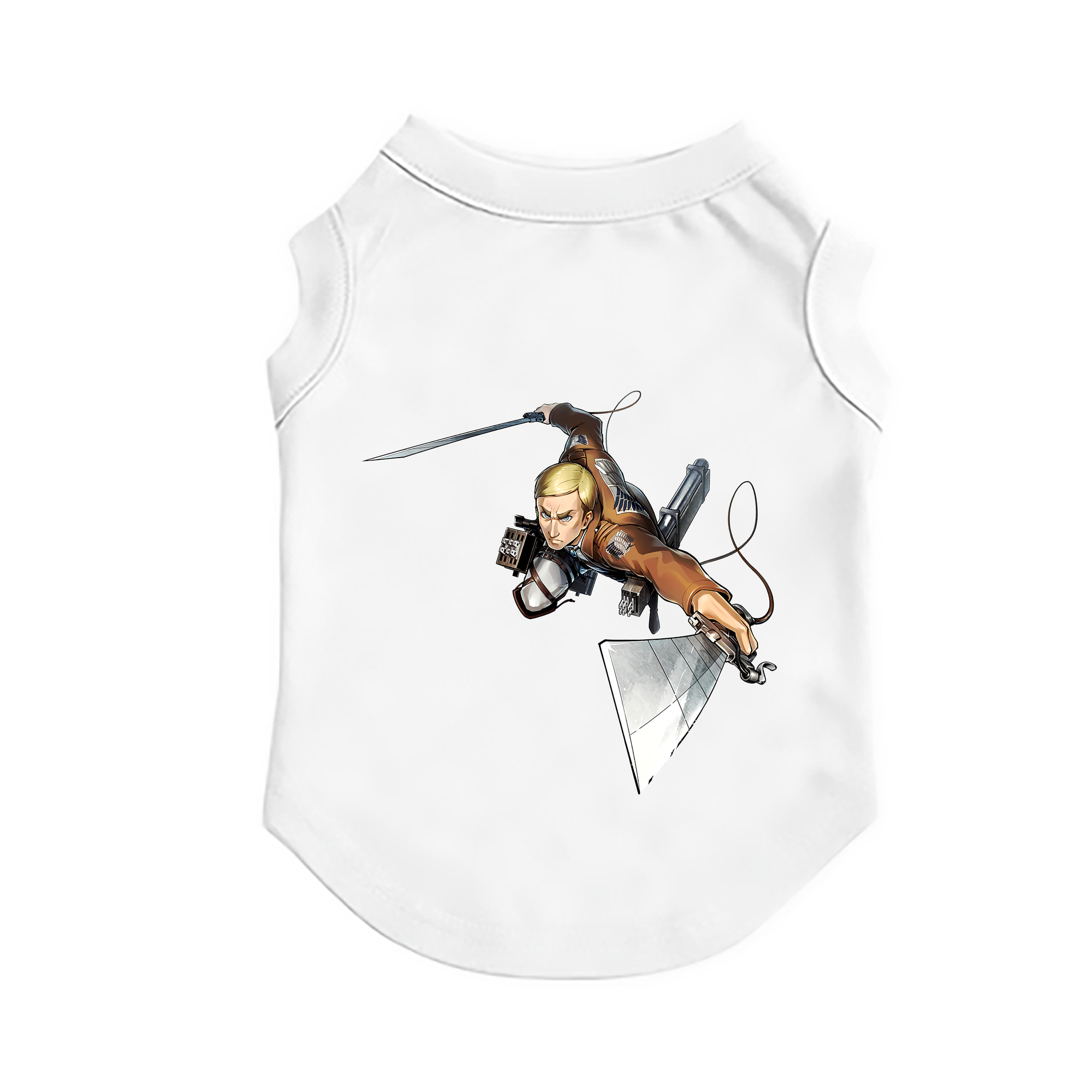 （画像用） 進撃の巨人 エルヴィン・スミス Attack on Titan Erwin Smith ペット用ベスト