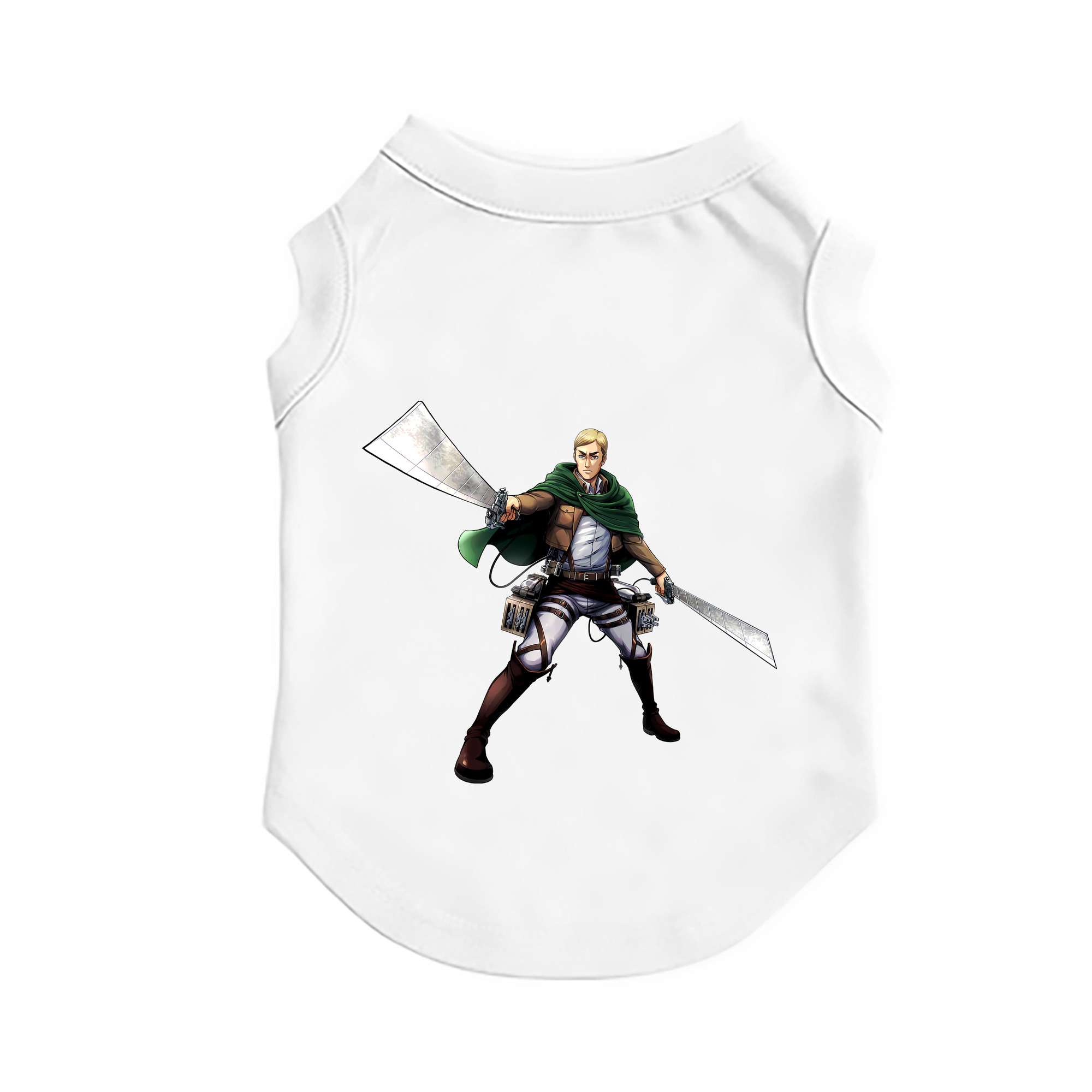 （画像用） 進撃の巨人 エルヴィン・スミス Attack on Titan Erwin Smith ペット用ベスト