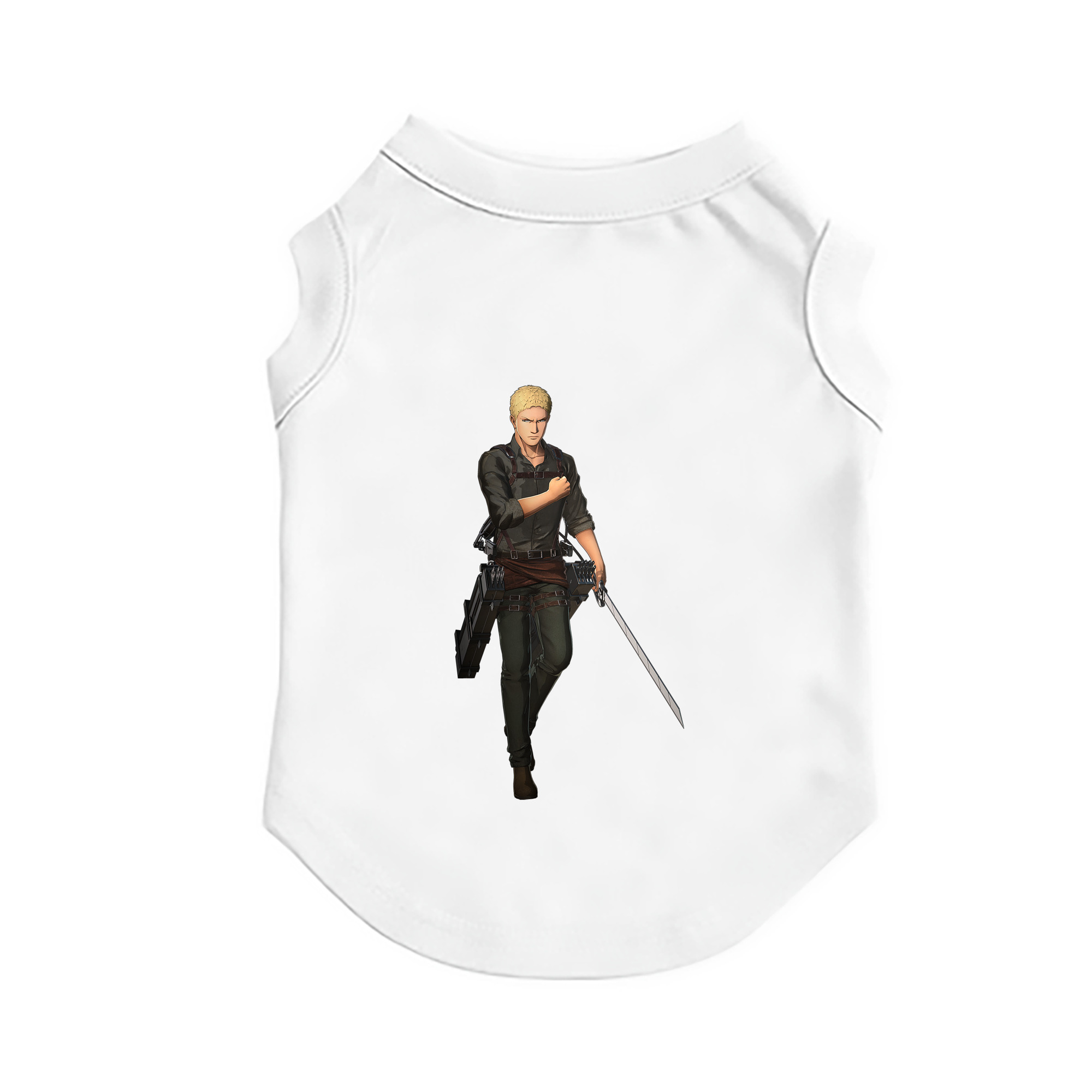 （画像用） 進撃の巨人 ライナー・ブラウン Attack on Titan Reiner Braun ペット用ベスト