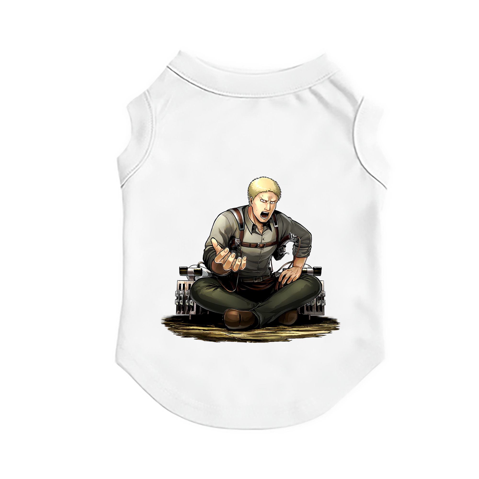 （画像用） 進撃の巨人 ライナー・ブラウン Attack on Titan Reiner Braun ペット用ベスト