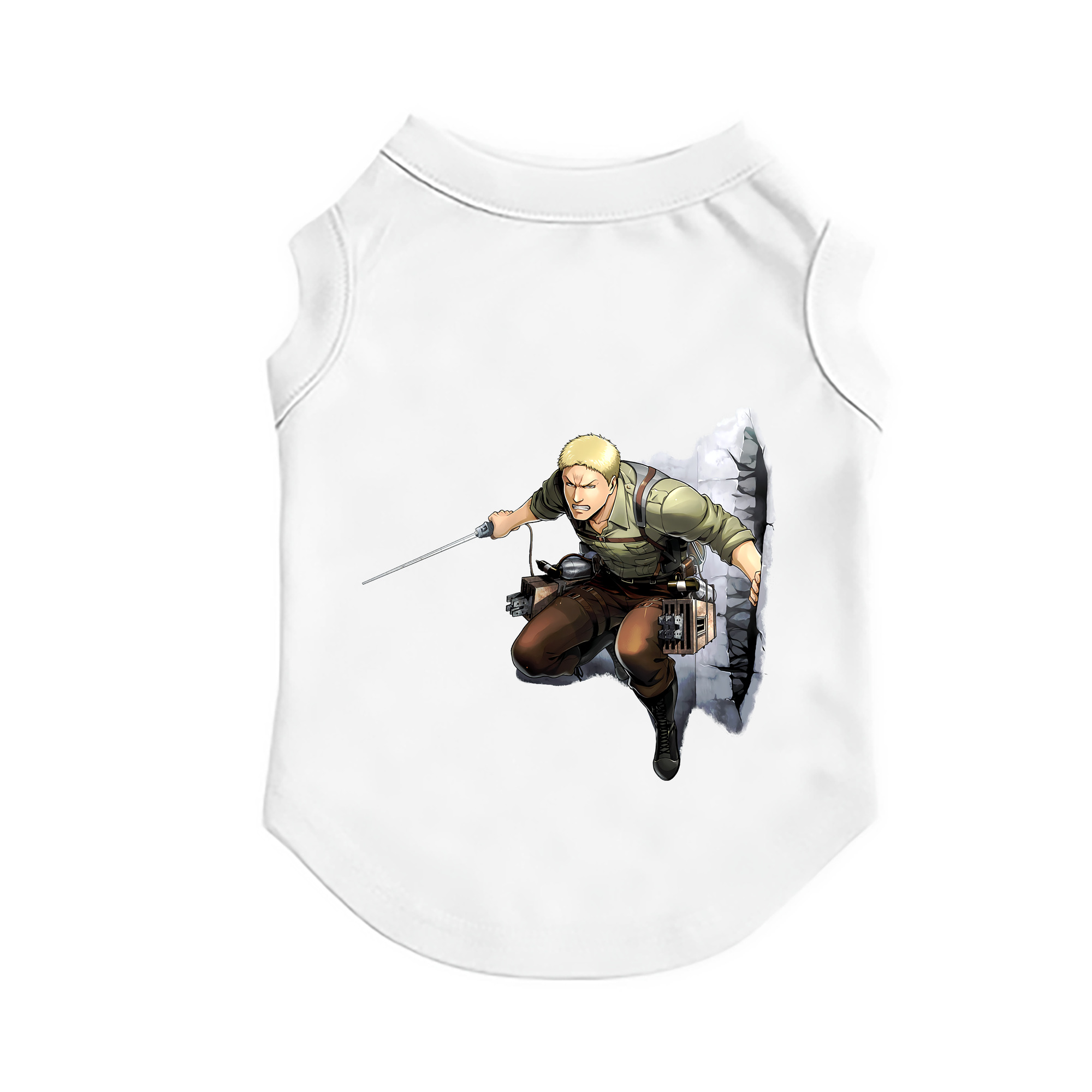 （画像用） 進撃の巨人 ライナー・ブラウン Attack on Titan Reiner Braun ペット用ベスト