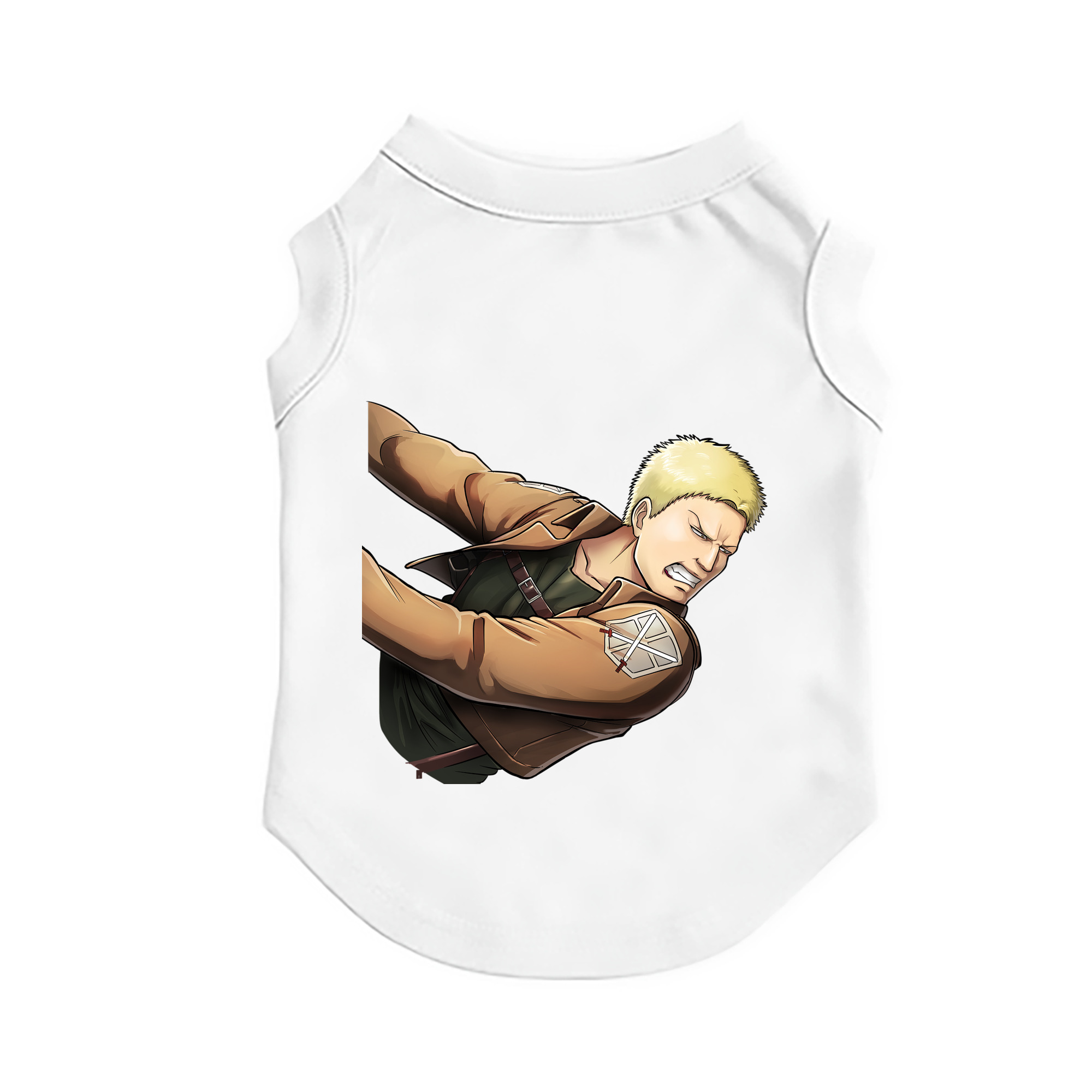 （画像用） 進撃の巨人 ライナー・ブラウン Attack on Titan Reiner Braun ペット用ベスト