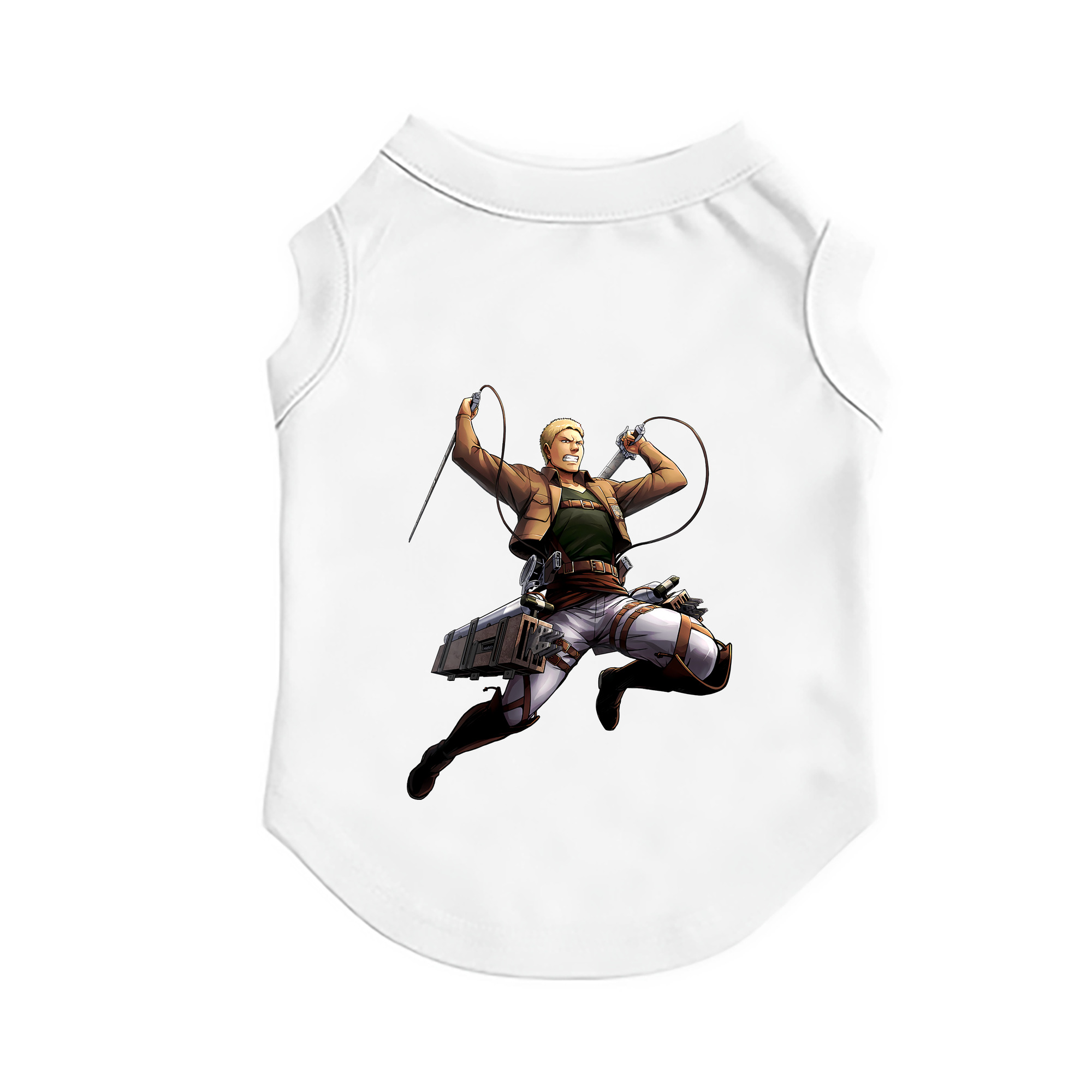（画像用） 進撃の巨人 ライナー・ブラウン Attack on Titan Reiner Braun ペット用ベスト