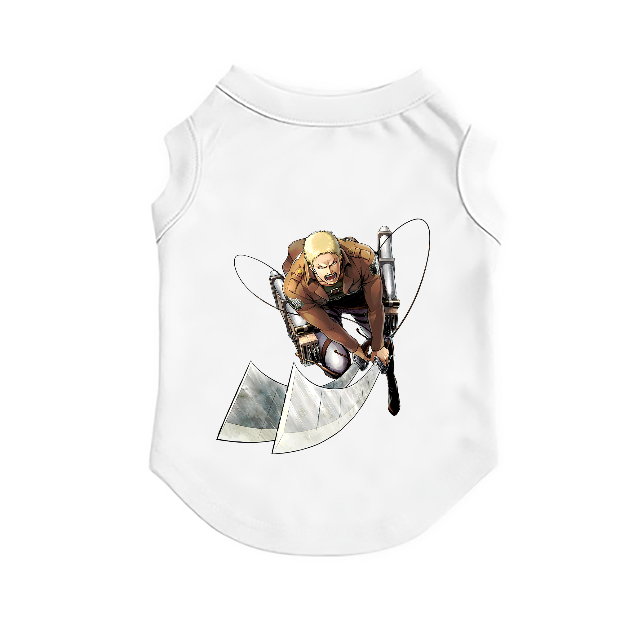 （画像用） 進撃の巨人 ライナー・ブラウン Attack on Titan Reiner Braun ペット用ベスト