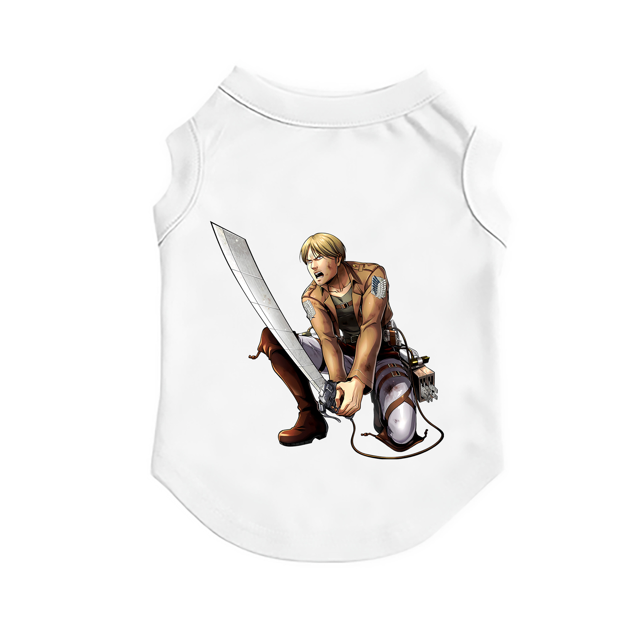 （画像用） 進撃の巨人 ミケ·ザカリアス Attack on Titan Mike Zakarius ペット用ベスト