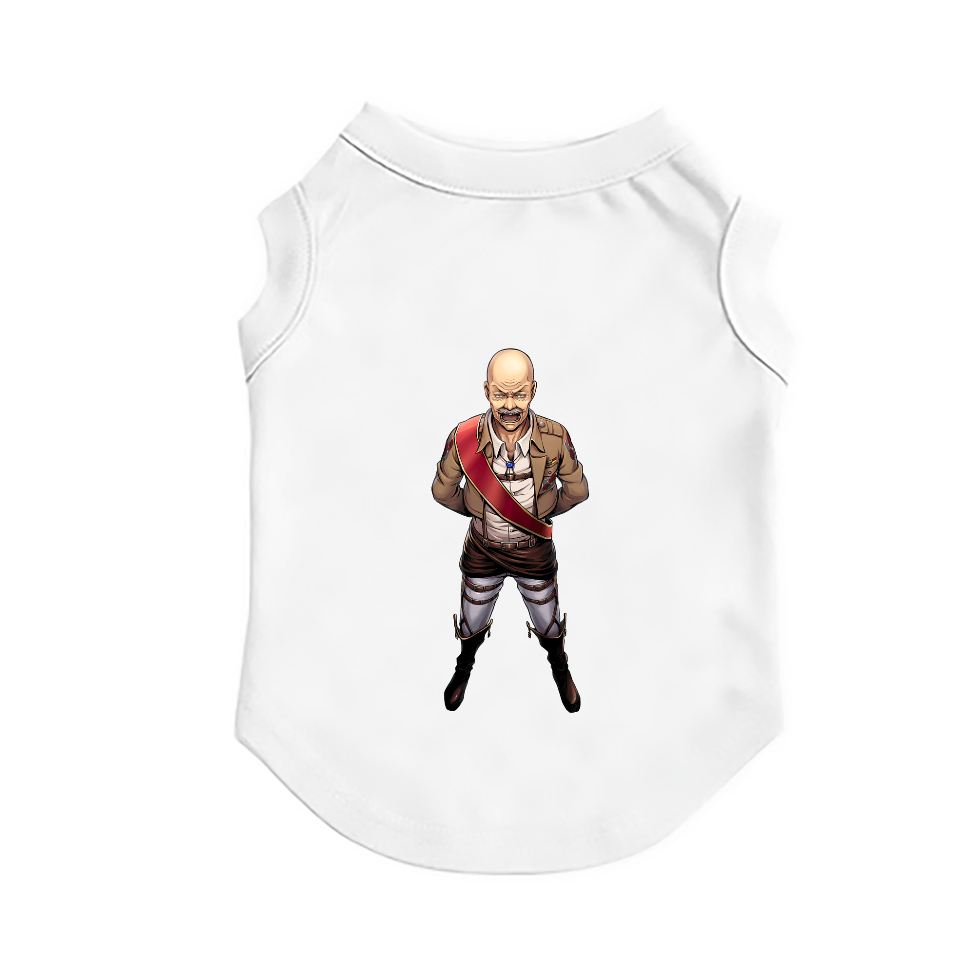 （画像用） 進撃の巨人 ドット·ピクシス Attack on Titan Dot Pixis ペット用ベスト