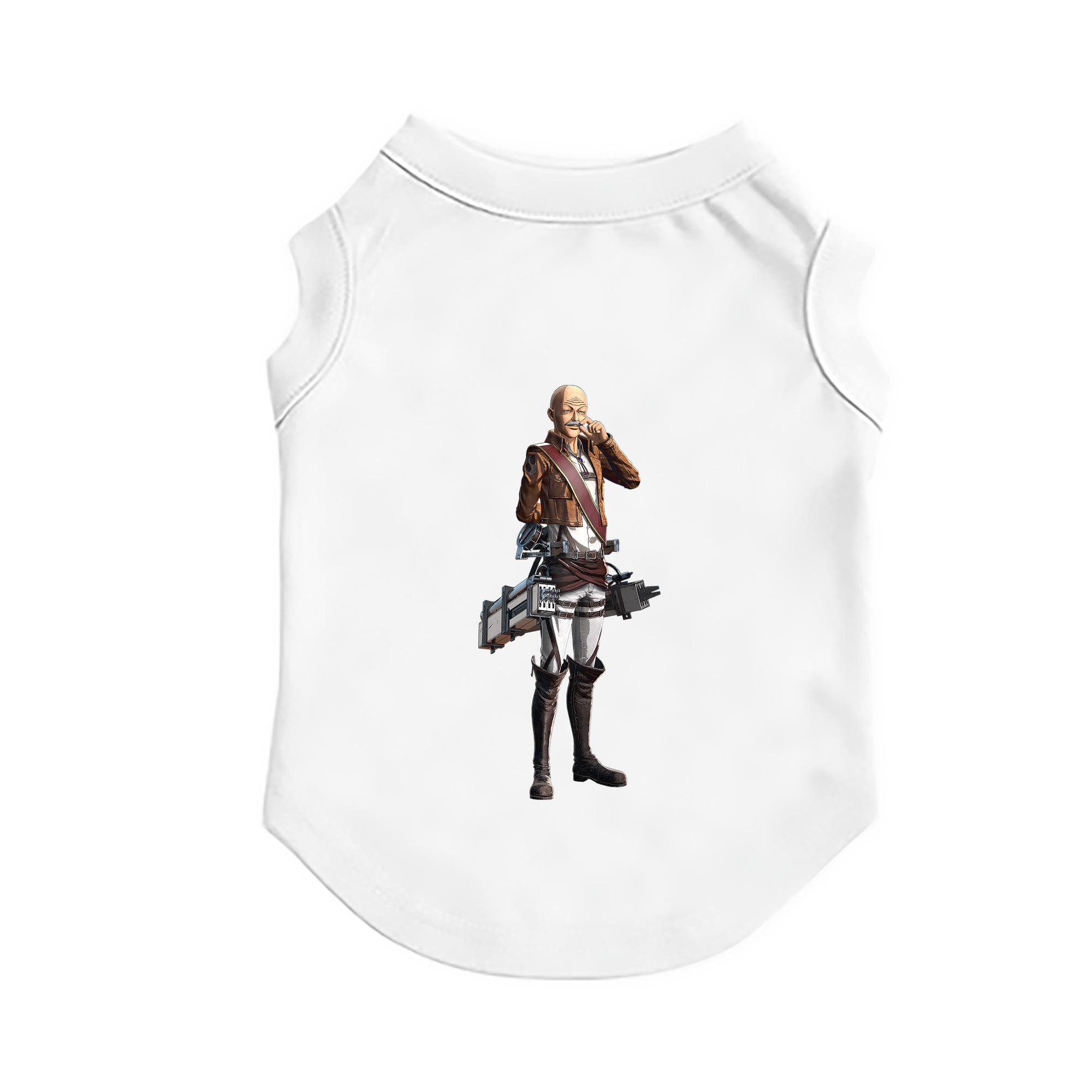 （画像用） 進撃の巨人 ドット·ピクシス Attack on Titan Dot Pixis ペット用ベスト