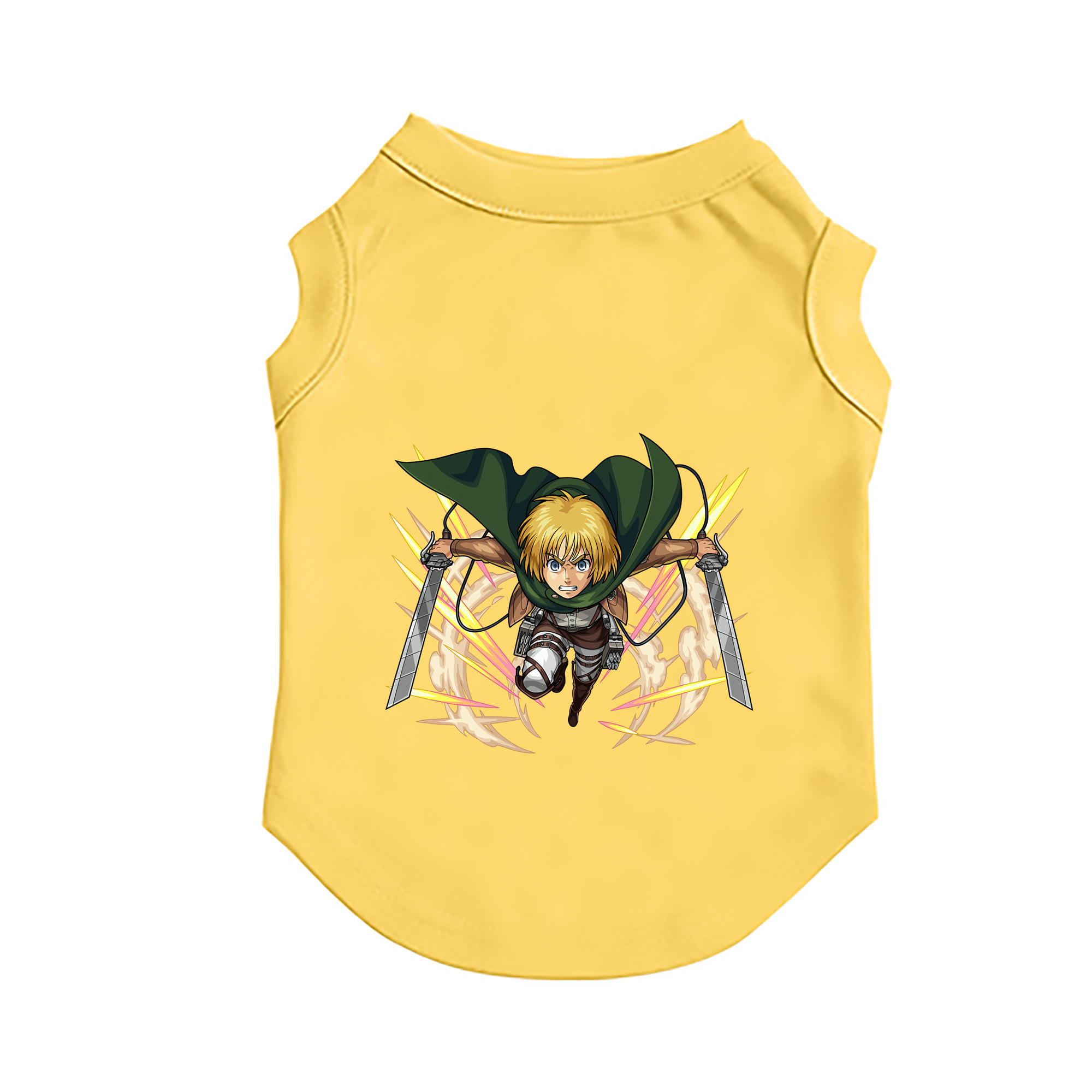 （画像用） 進撃の巨人 アルミン·アルレルト Attack on Titan Armin Arlert ペット用ベスト