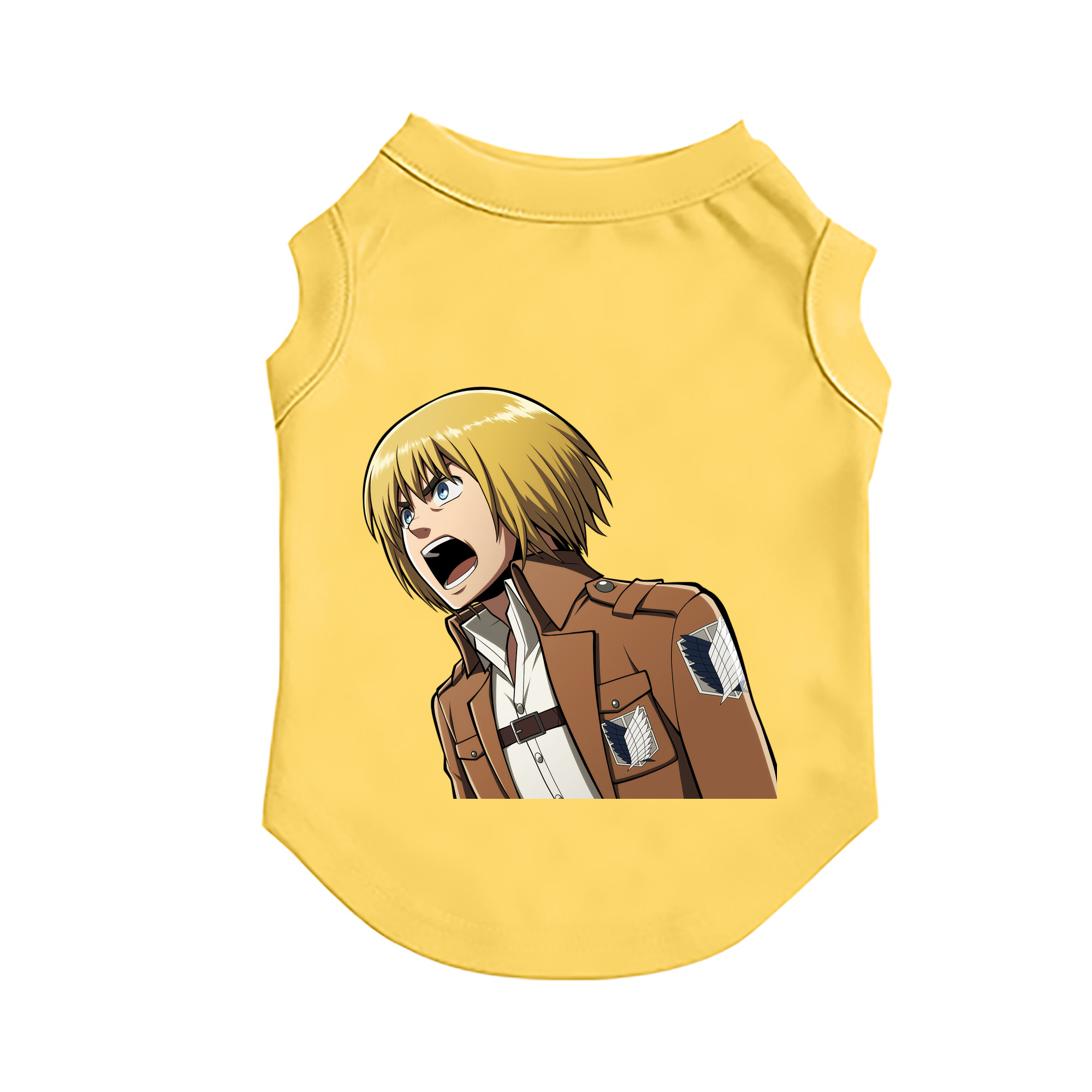 （画像用） 進撃の巨人 アルミン·アルレルト Attack on Titan Armin Arlert ペット用ベスト