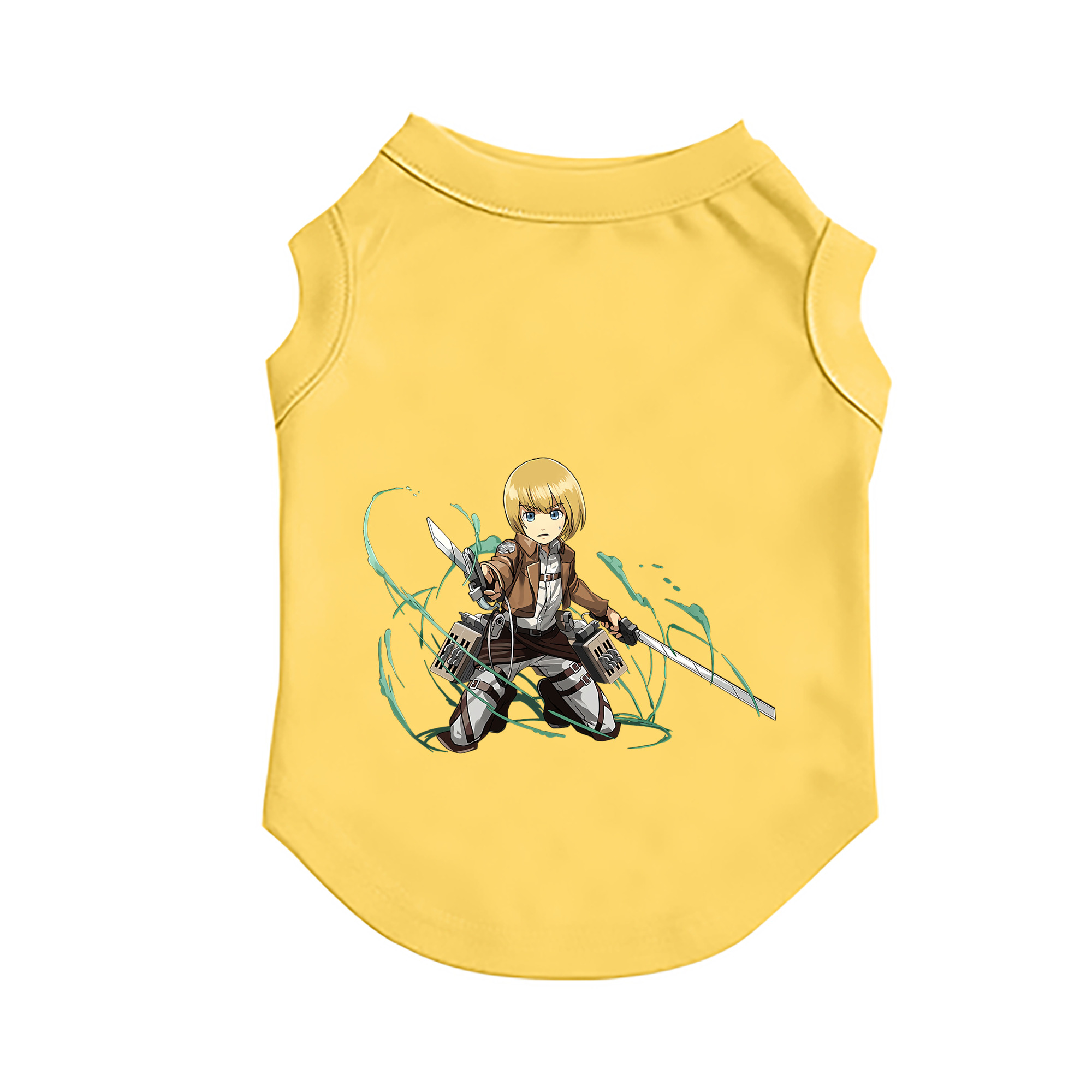 （画像用） 進撃の巨人 アルミン·アルレルト Attack on Titan Armin Arlert ペット用ベスト