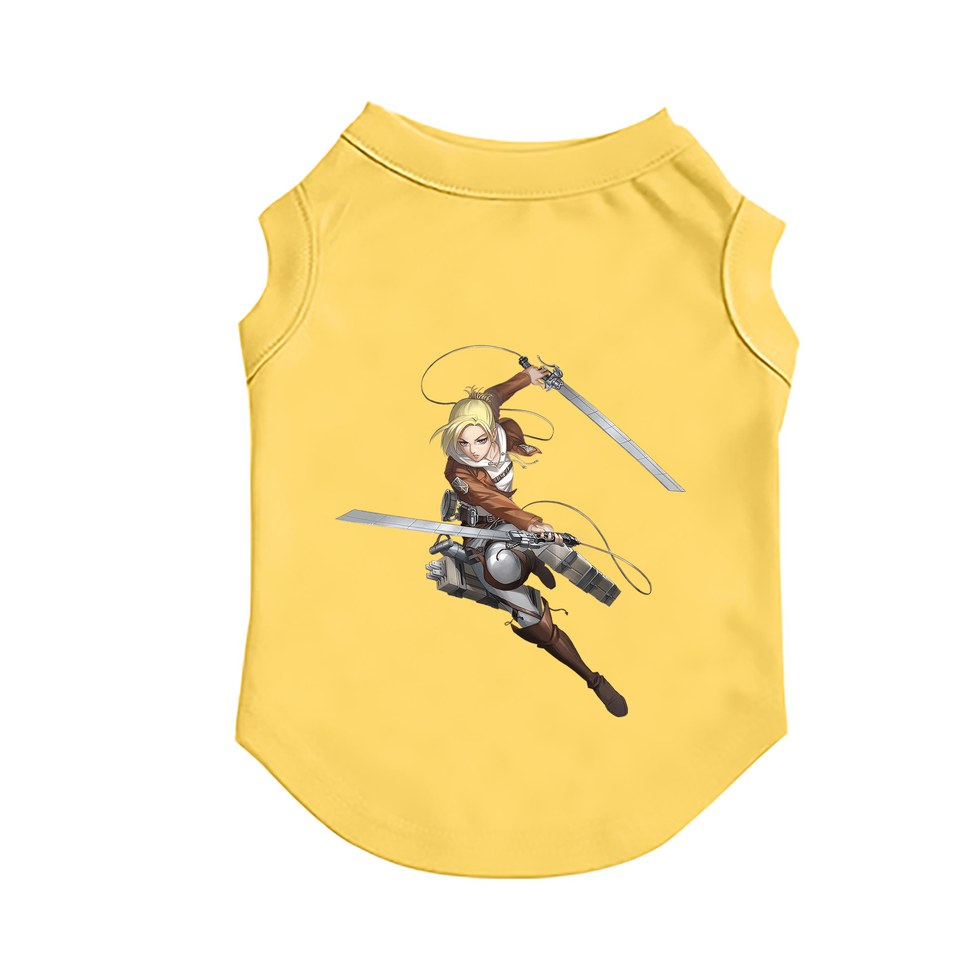 （画像用） 進撃の巨人 アニ・レオンハート Attack on Titan Annie Leonhart ペット用ベスト
