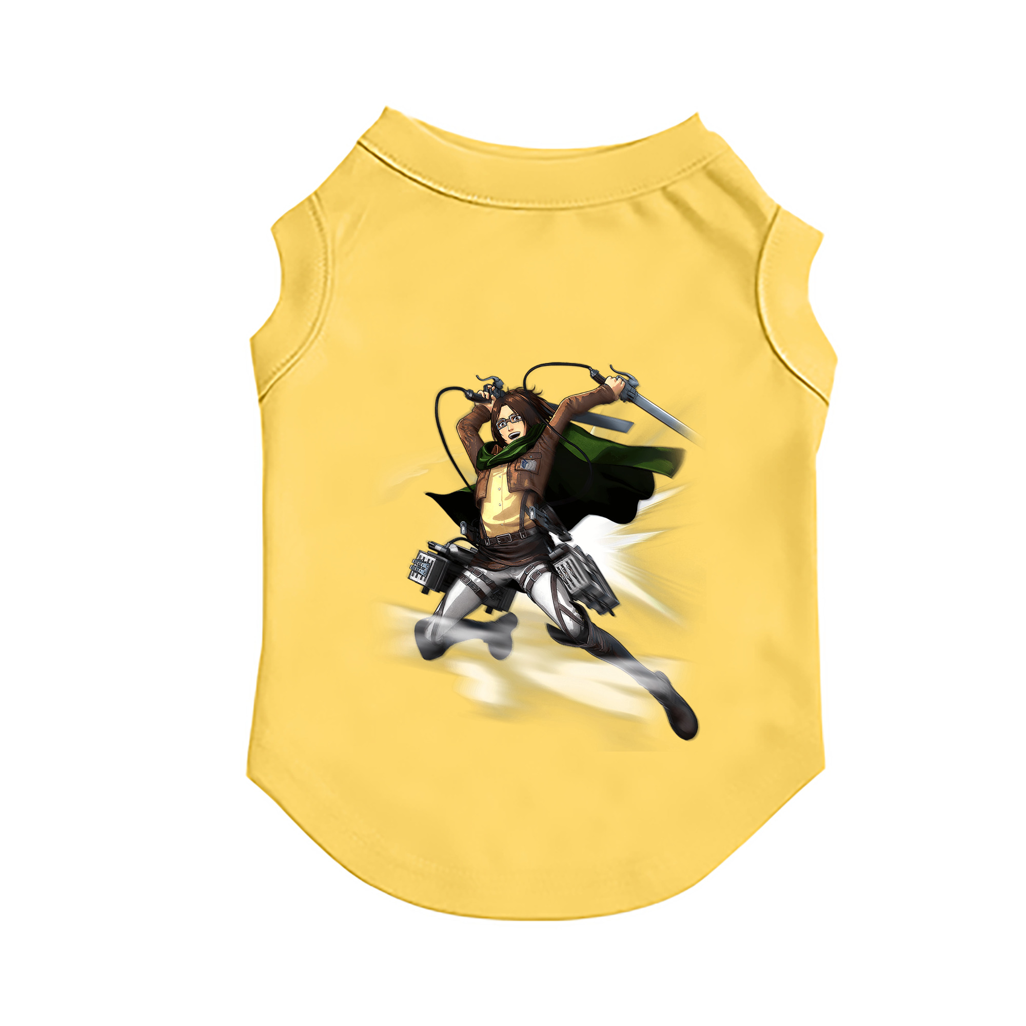 （画像用） 進撃の巨人 ハンジ·ゾエ Attack on Titan Hanji Zoe ペット用ベスト