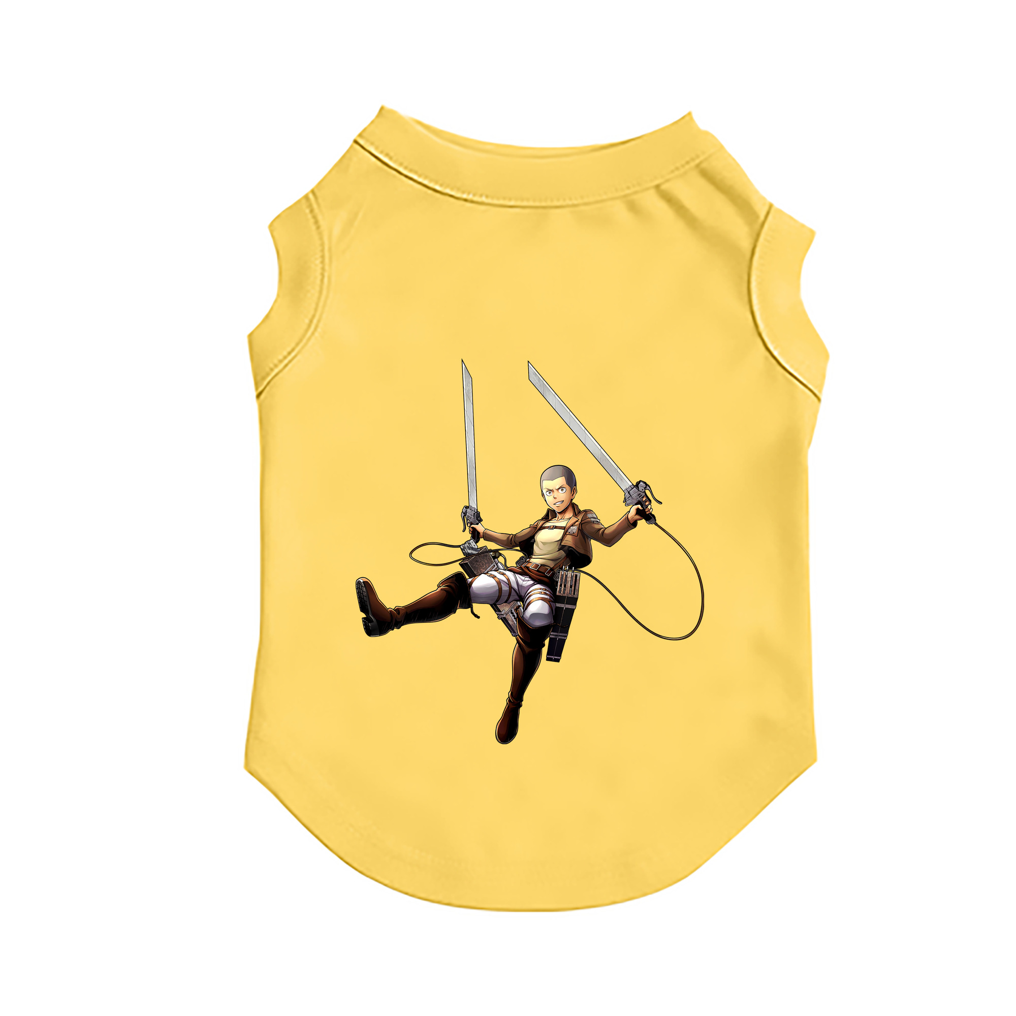 （画像用） 進撃の巨人 コニー·スプリンガー Attack on Titan Connie Springer ペット用ベスト