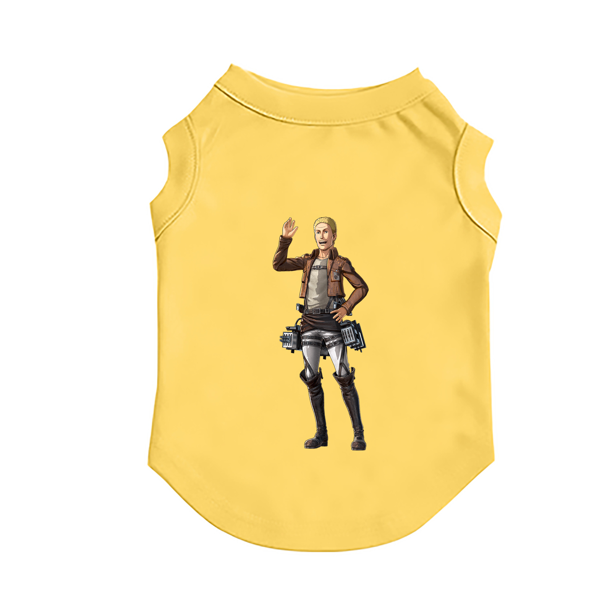 （画像用） 進撃の巨人 ハンネス Attack on Titan Hannes ペット用ベスト