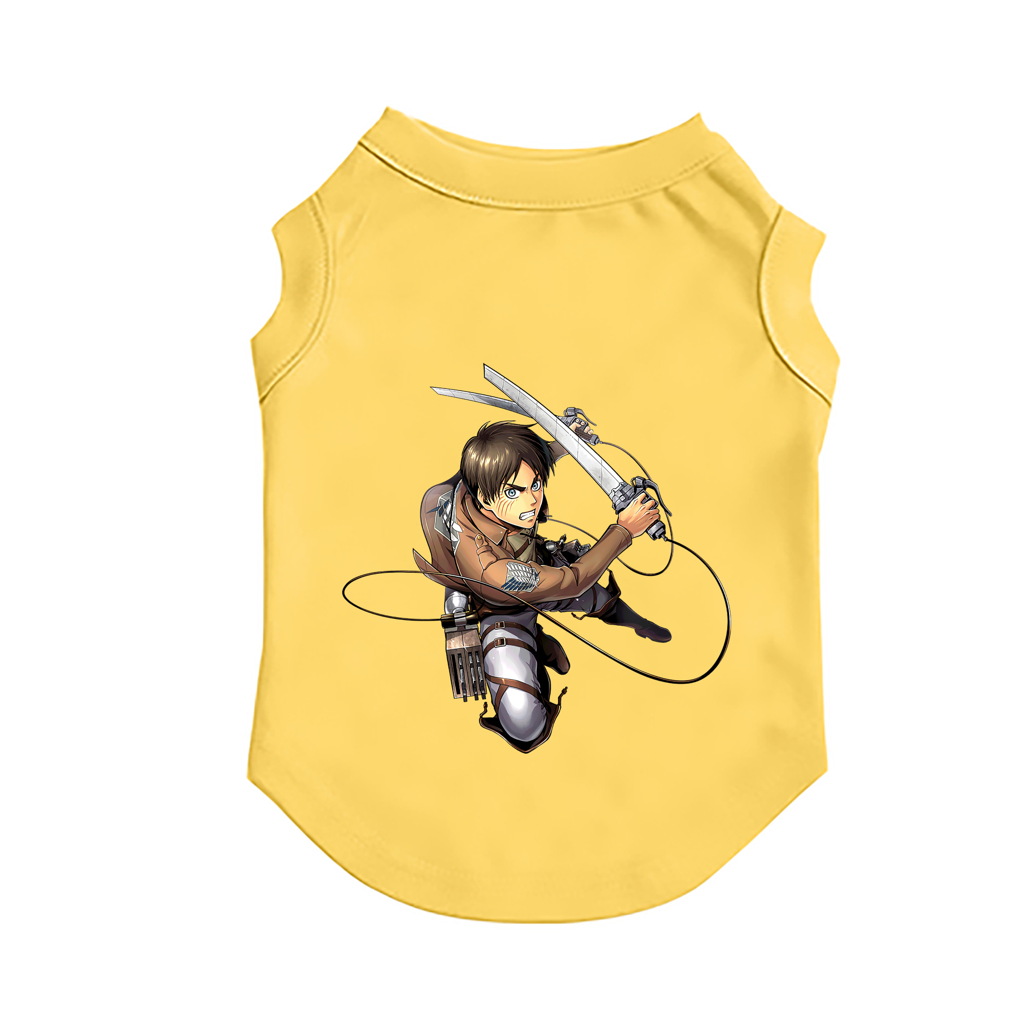 （画像用） 進撃の巨人 エレン･イェーガー Attack on Titan Eren Jäger ペット用ベスト