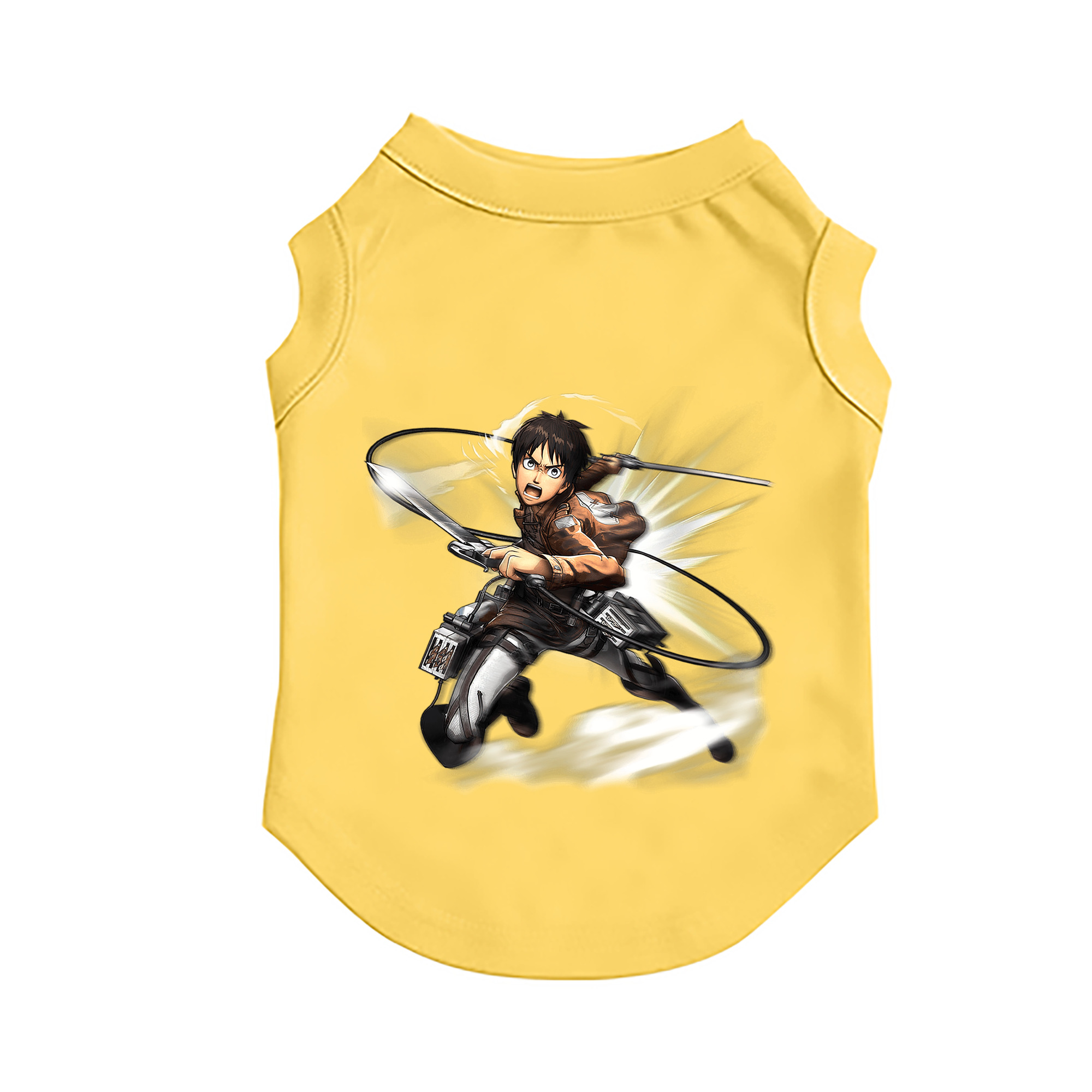 （画像用） 進撃の巨人 エレン･イェーガー Attack on Titan Eren Jäger ペット用ベスト