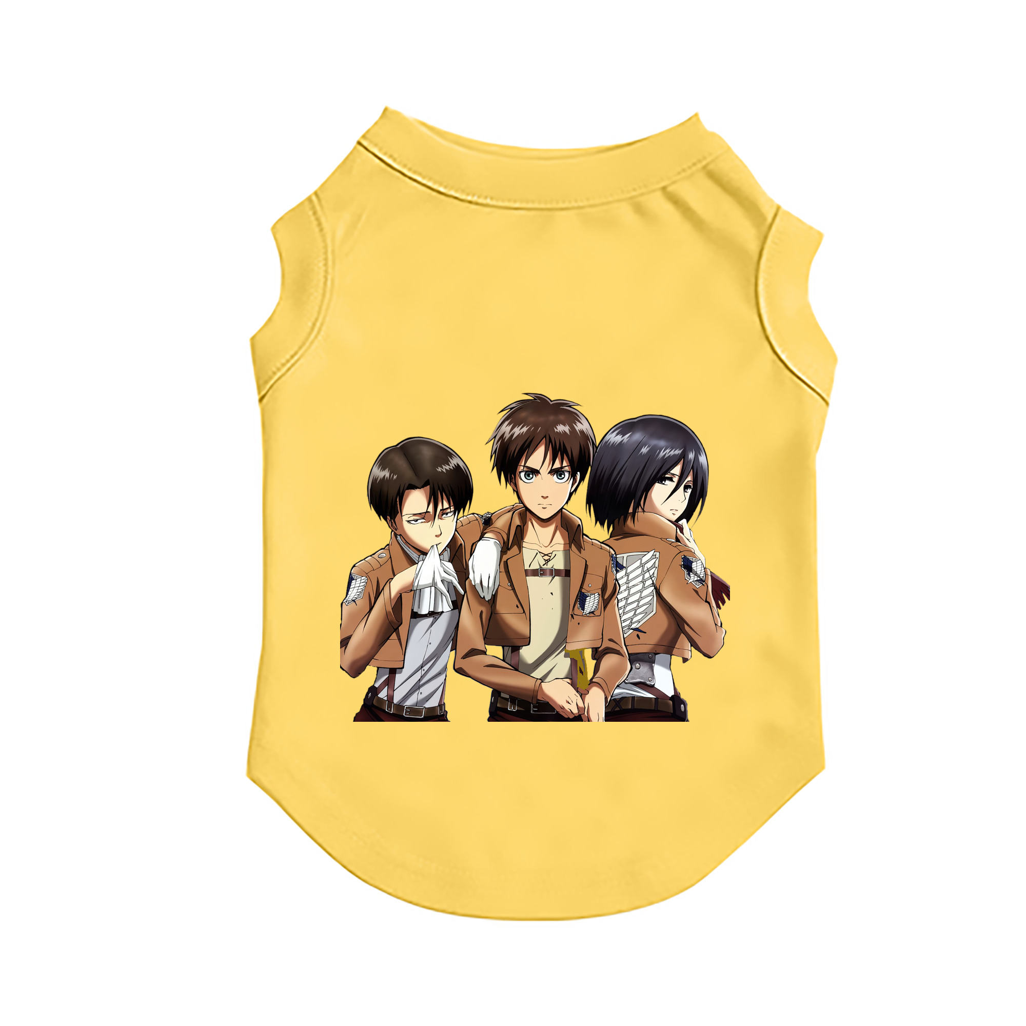 （画像用） 進撃の巨人 エレン･イェーガー Attack on Titan Eren Jäger ペット用ベスト