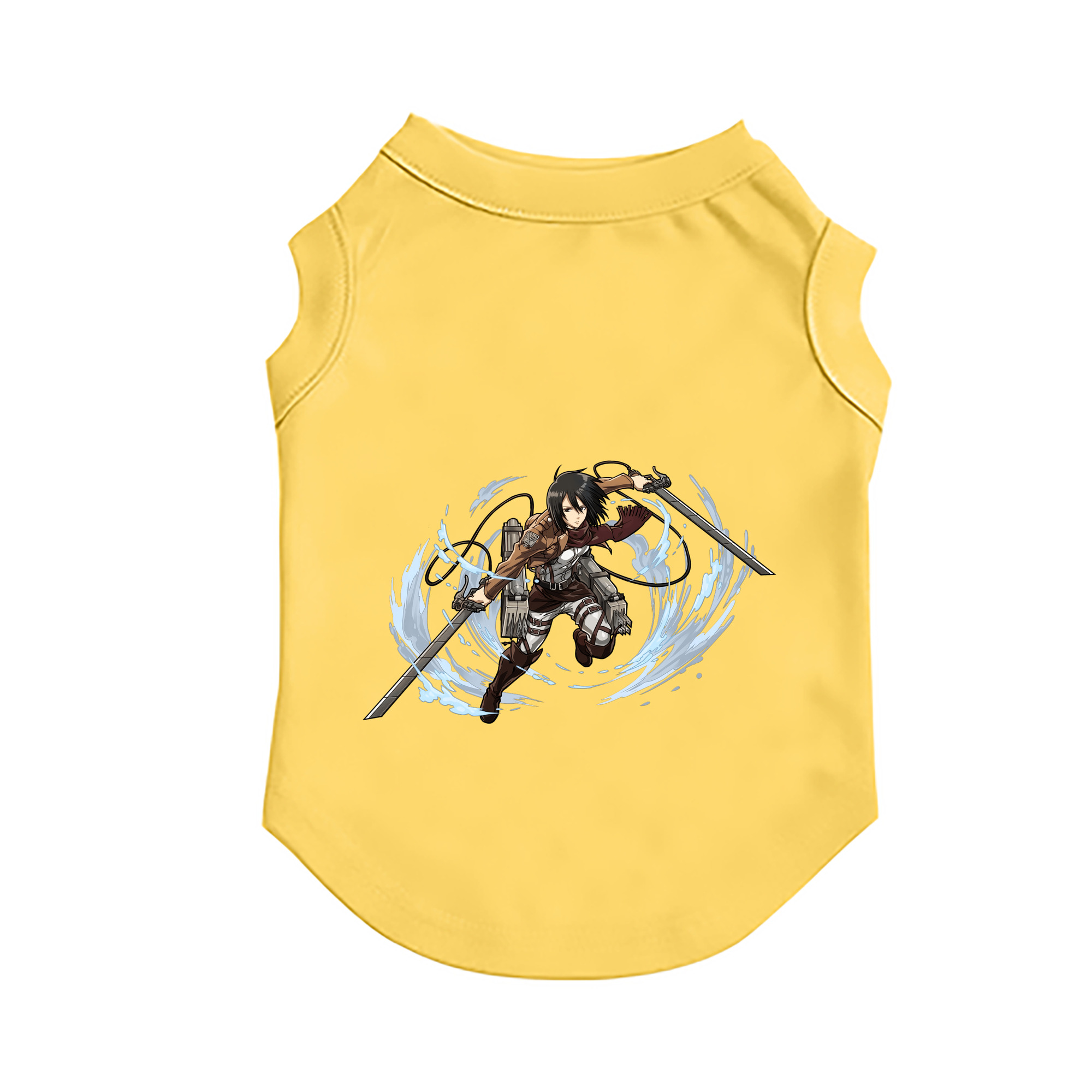 （画像用） 進撃の巨人 ミカサ·アッカーマン Attack on Titan Mikasa Ackerman ペット用ベスト
