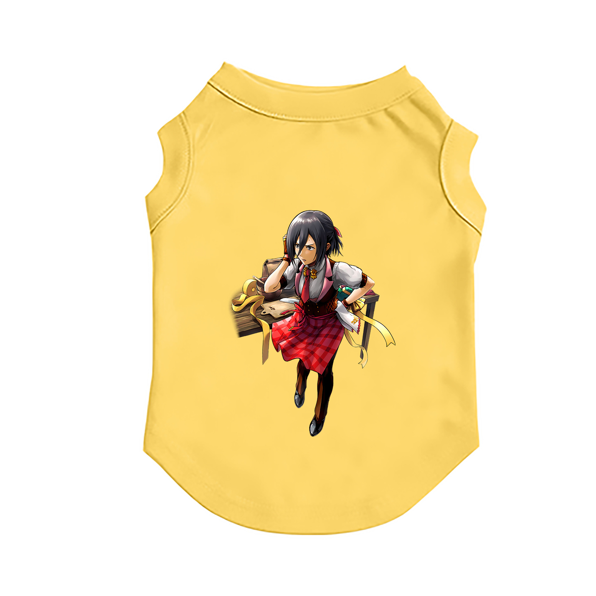 （画像用） 進撃の巨人 ミカサ·アッカーマン Attack on Titan Mikasa Ackerman ペット用ベスト