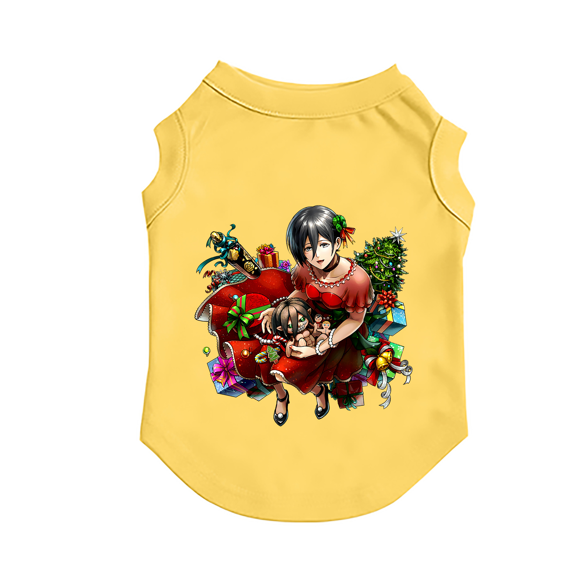 （画像用） 進撃の巨人 ミカサ·アッカーマン Attack on Titan Mikasa Ackerman ペット用ベスト