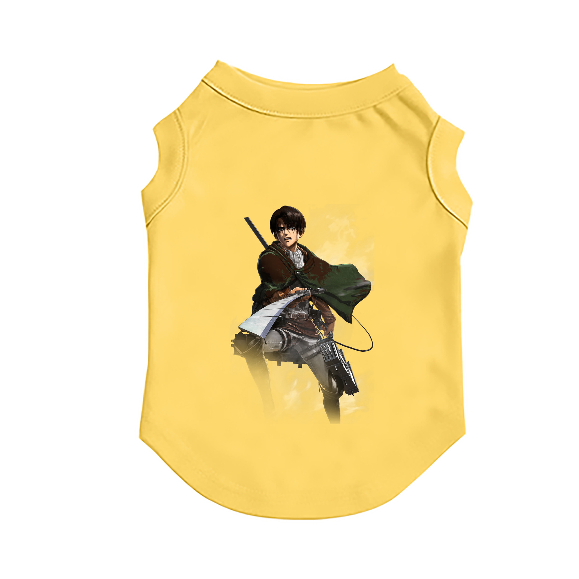 （画像用） 進撃の巨人 リヴァイ·アッカーマン Attack on Titan Levi Ackerman ペット用ベスト