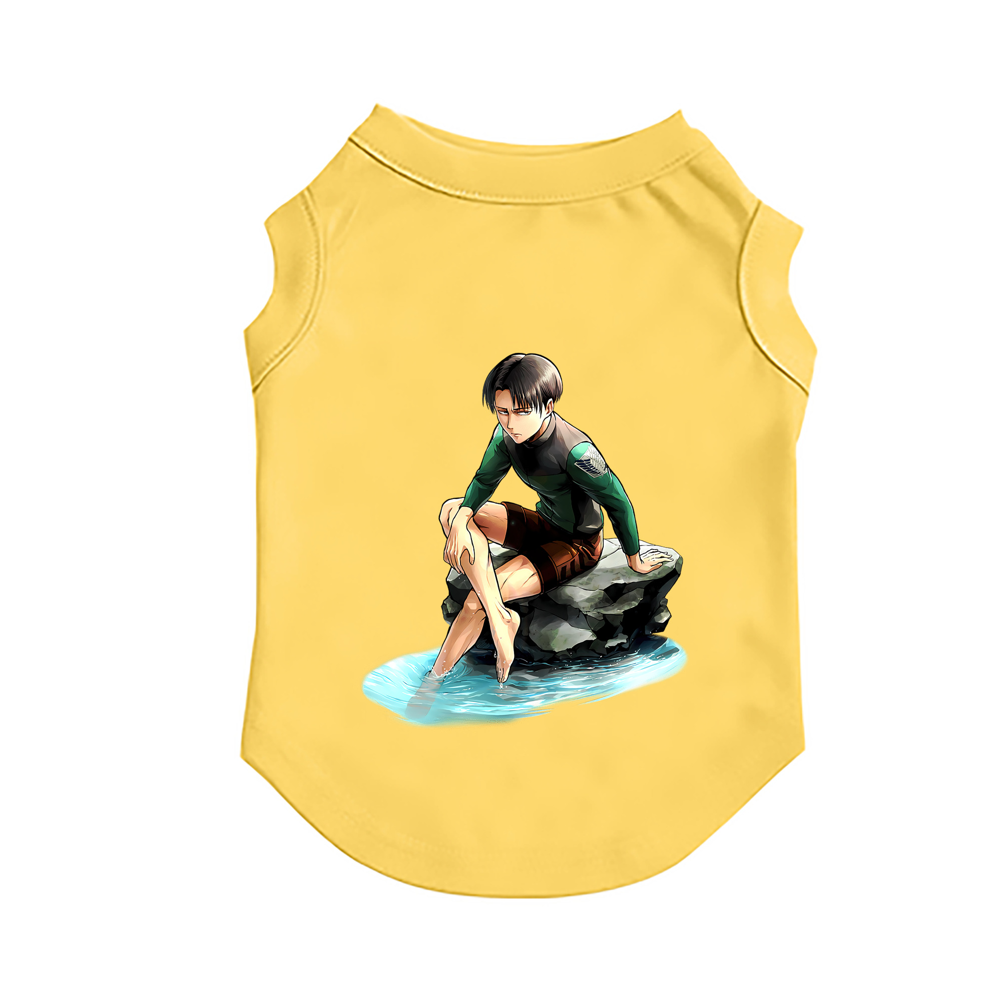 （画像用） 進撃の巨人 リヴァイ·アッカーマン Attack on Titan Levi Ackerman ペット用ベスト